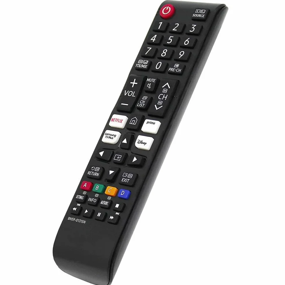 Telecomando Universale Samsung con pulsanti di scelta rapida per Smart TV LCD QLED LED HDTV 3D 4K Compatibile solo con TV Originali Samsung Non Serve Programmazione
