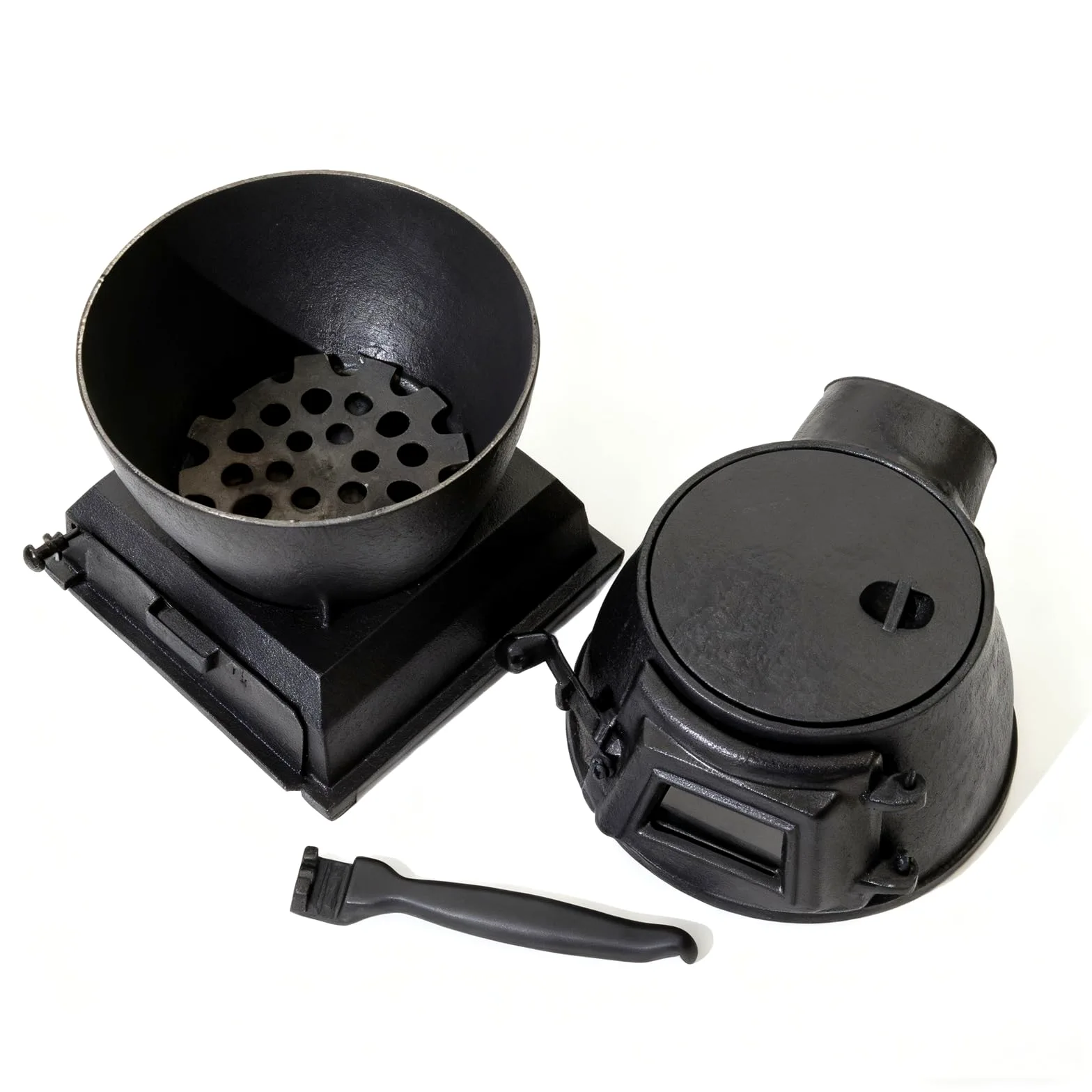 Stufa a Legna Cucine da Campeggio Il Design Senza Fumo e Adatto All'uso in Tende Rifugi e for Cucinare Riscaldare e Fare Barbecue Quotidianamente