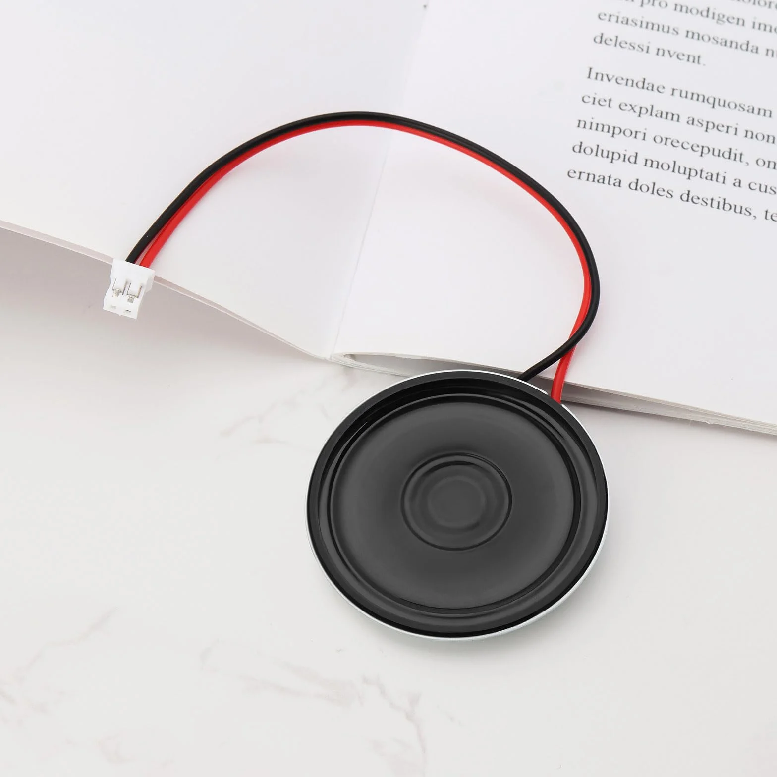 Altoparlante magnetico 2 W 8 Ohm di forma rotonda altoparlante con connessione JST-PH2.0 Diametro 40 mm Micro altoparlante interno con filo