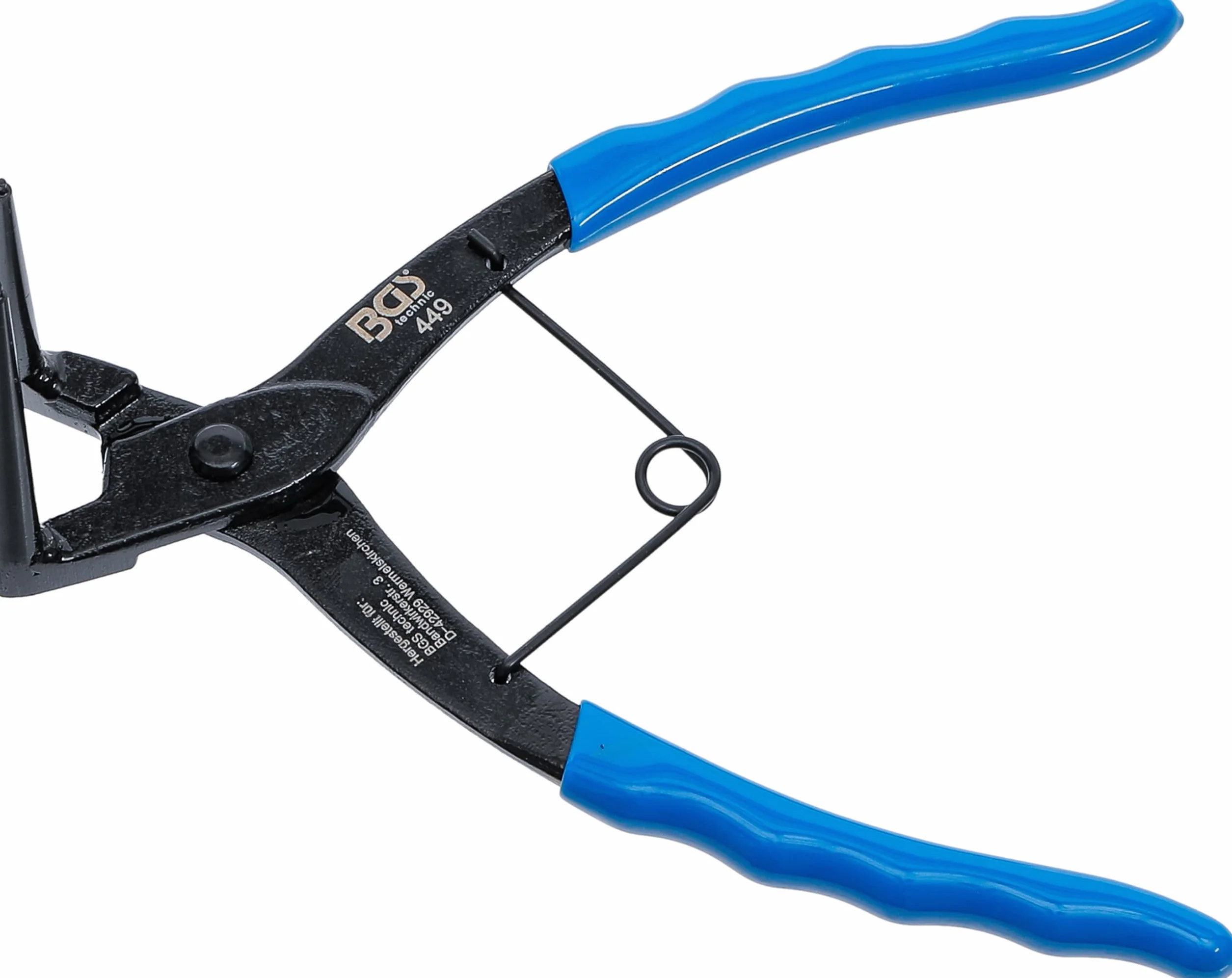 BGS 449 Pinza per anelli seeger 90° 165 mm