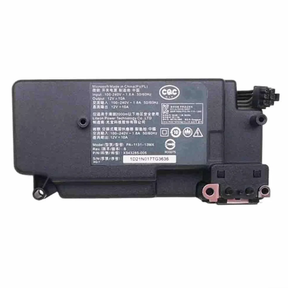 Alimentatore di ricambio per console Xbox Series S costruito per specifiche elettriche PA-1131-13MX e N15-120P1A