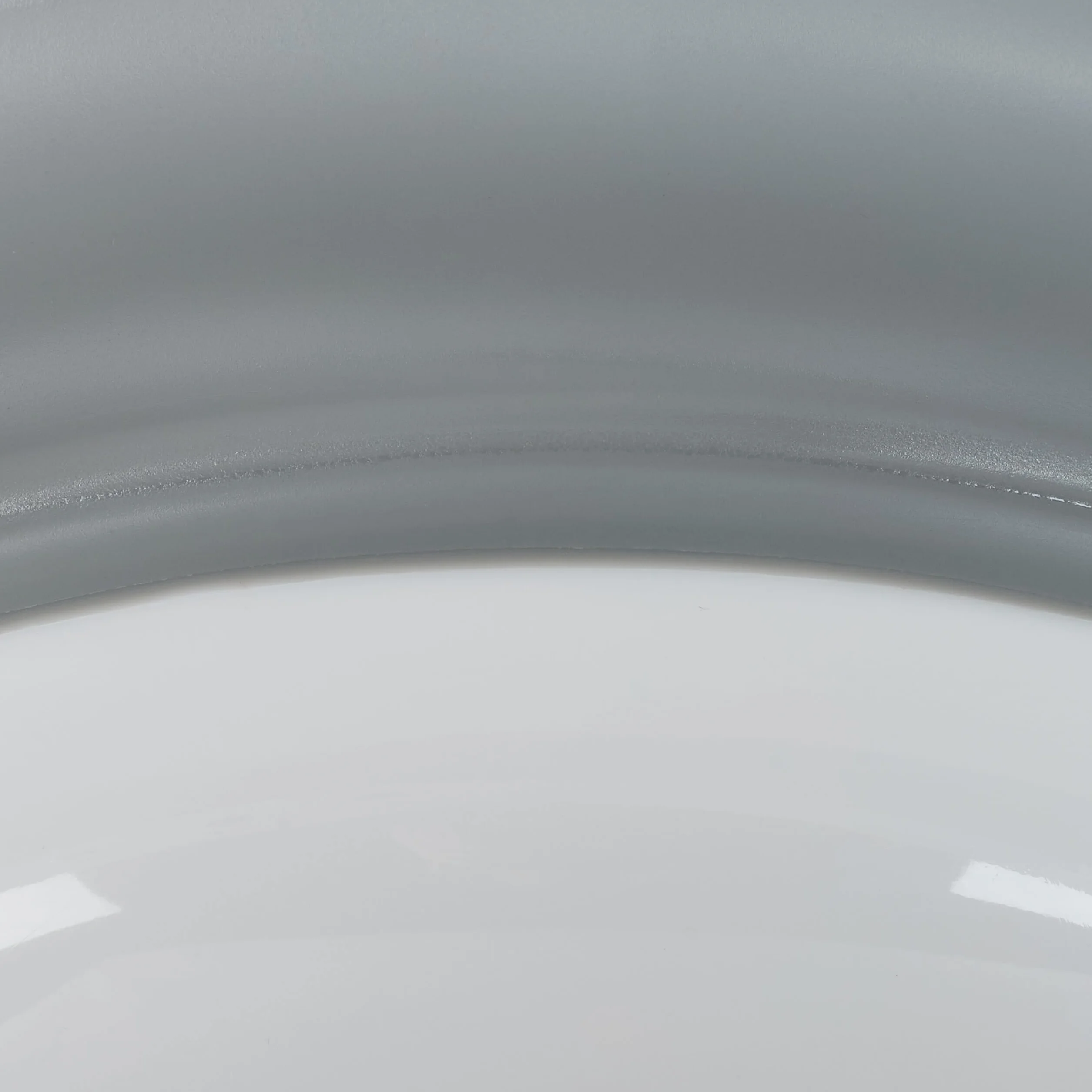 Relaxdays Bidet Pieghevole per WC, 12 x 36 x 39 cm, Igiene Intima, Plastica, Bianco/Grigio