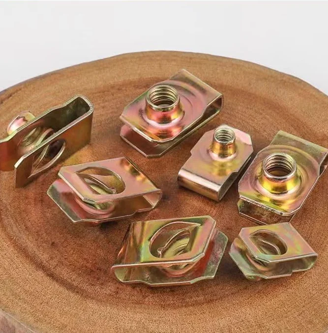 Dado convesso universale a forma di U, 10 pezzi, clip di fissaggio M10
