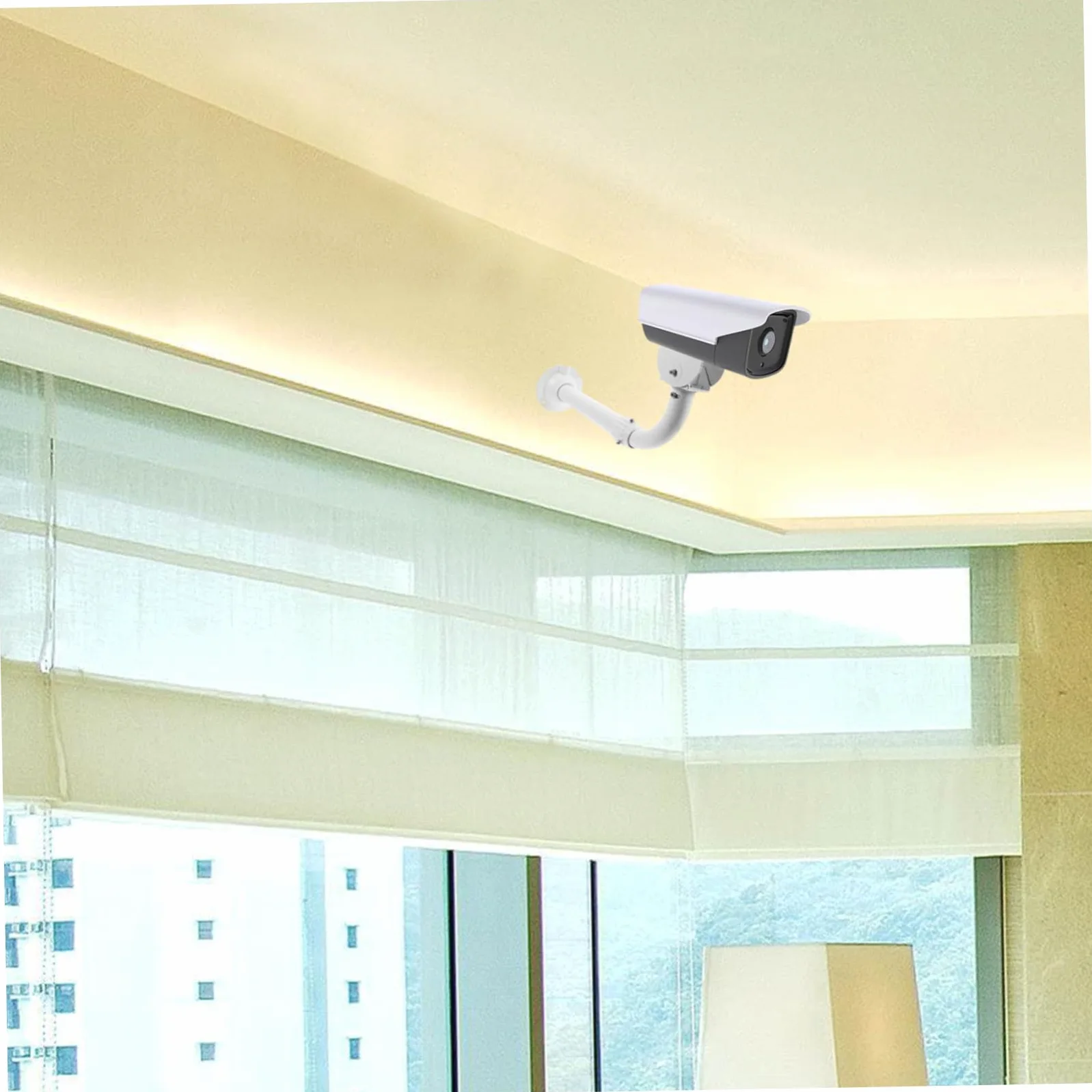 SHINEOFI Tubo Alluminio e Sicurezza per Telecamera Lega in Supporto Facile da 45mm Design Regolabile da Installare Monitor di Sorveglianza