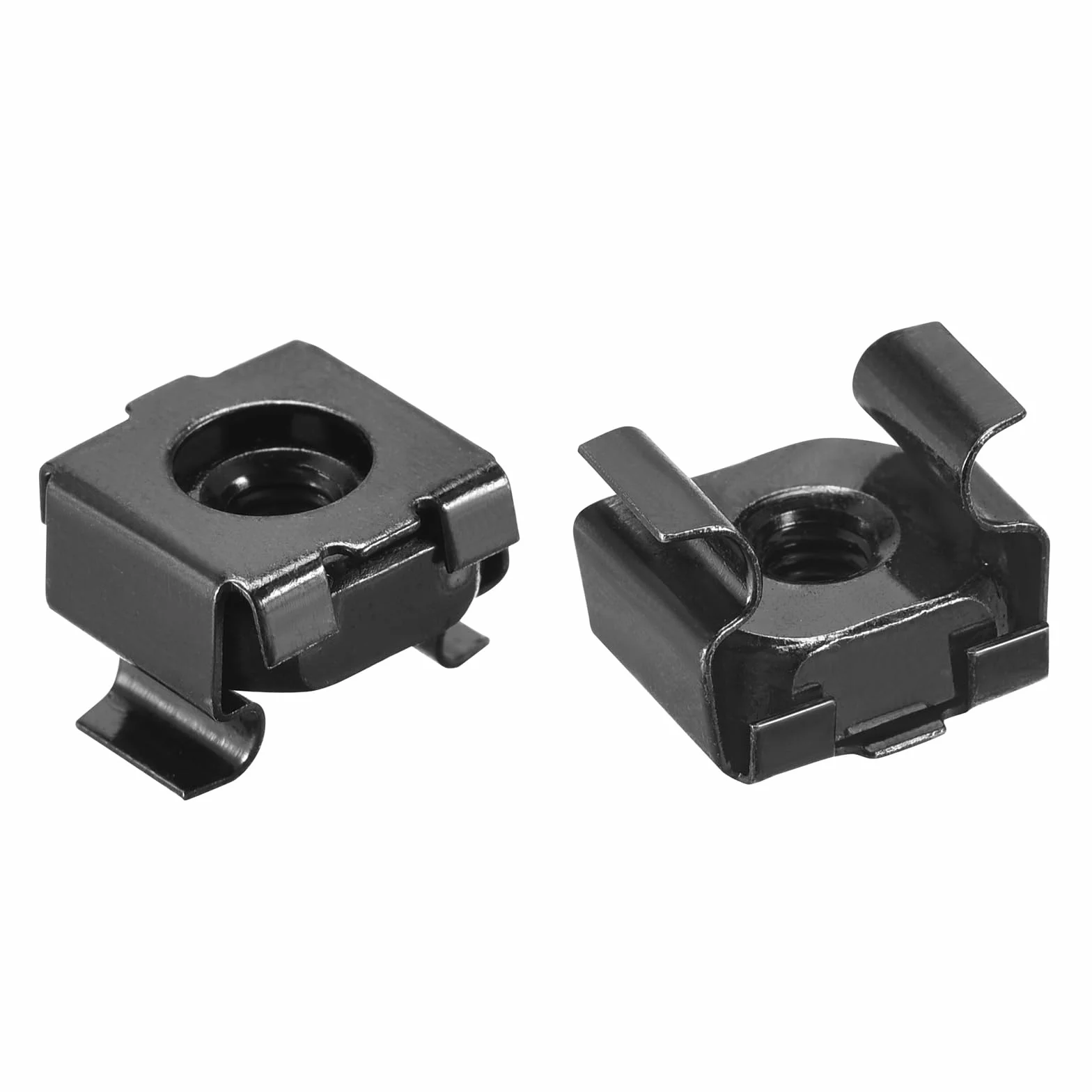 QUARKZMAN Dadi a Gabbia Snap-In M4 x 0.7mm Acciaio Carbonio 5pz