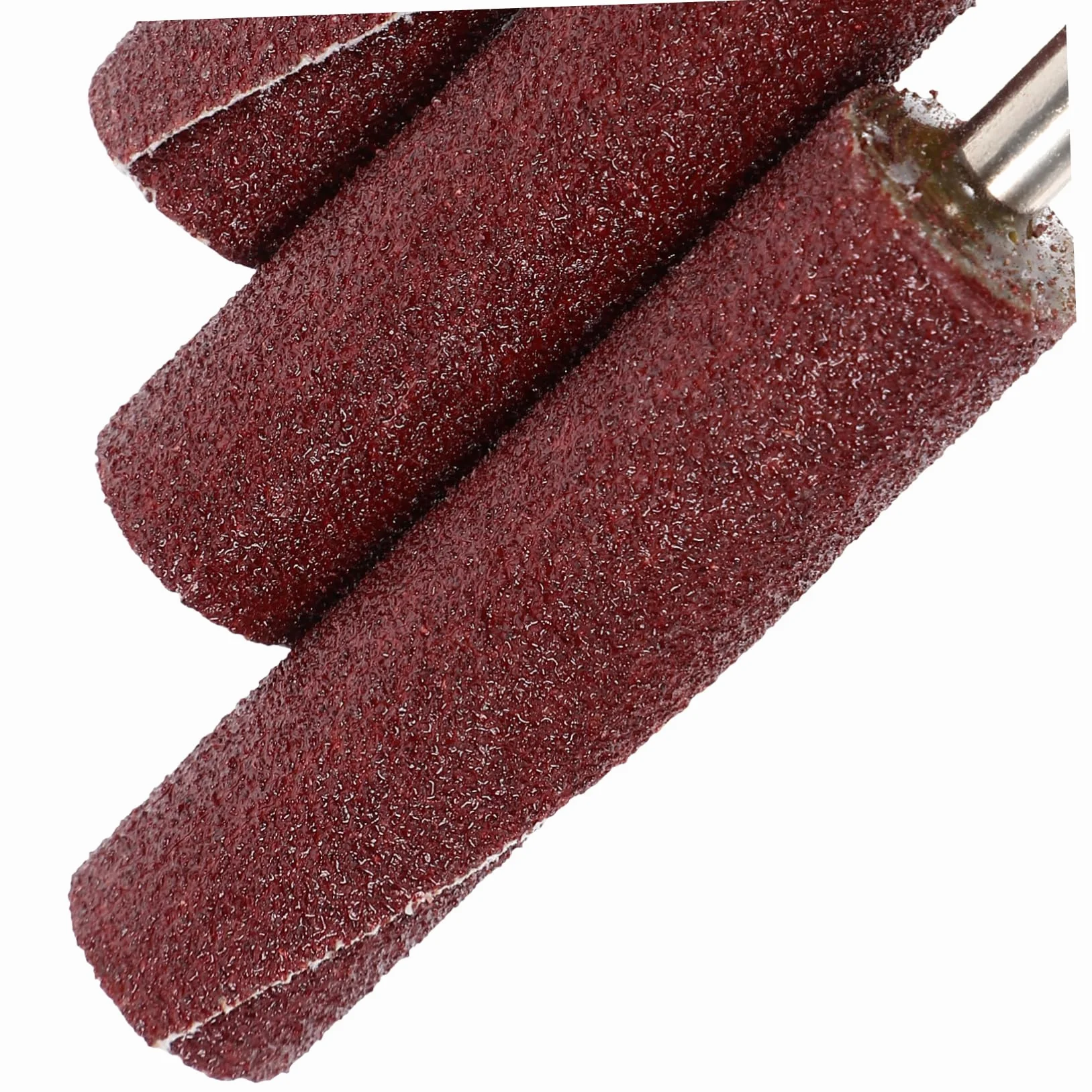 OSALADI Punte Smerigliatrice Cilindriche Manico 6mm Ferro Carta Abrasiva per Bricolage Lavorazione Legno