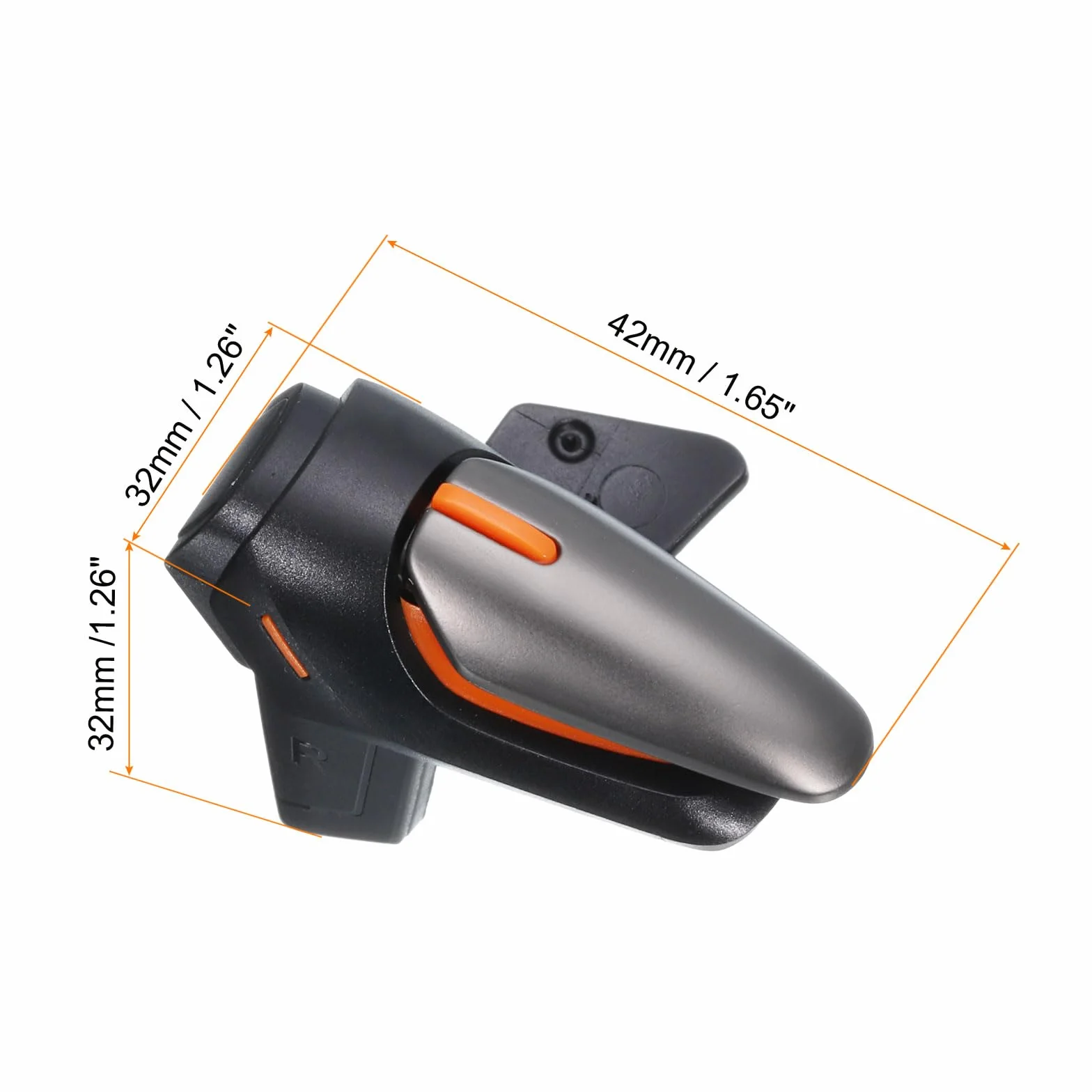 QUARKZMAN Gioco Grilletto Mobile Gioco Controller 1 Accoppia Singolo Sparo Fuoco Tasti Universale Sparatutto Sensibile per 4.7-6.5" Cellulare Telefono