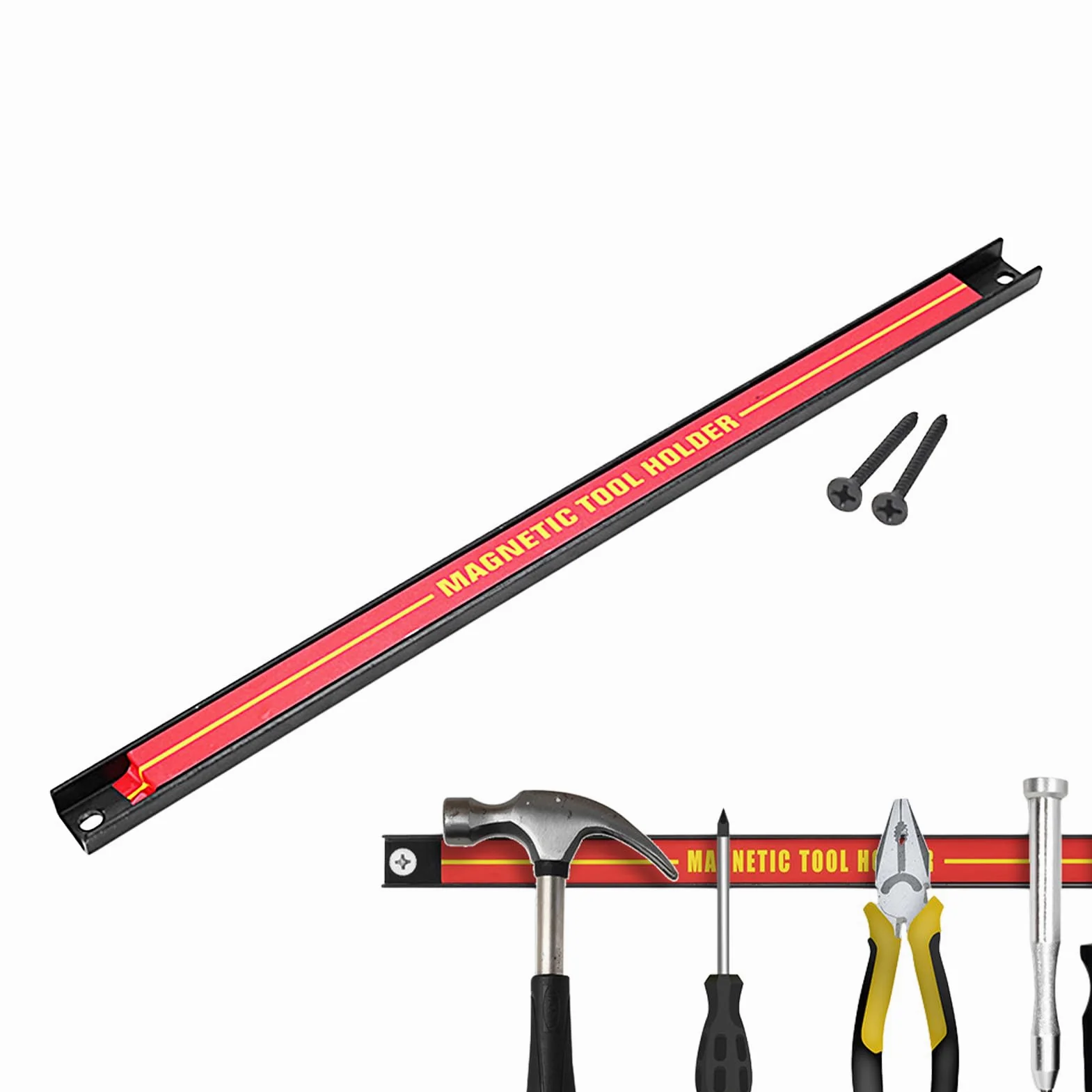 Barra degli attrezzi magnetica, organizer per utensili magnetico | porta attrezzi da parete di grande capacità, organizer per attrezzi per officina, officina, riparazione auto, casa
