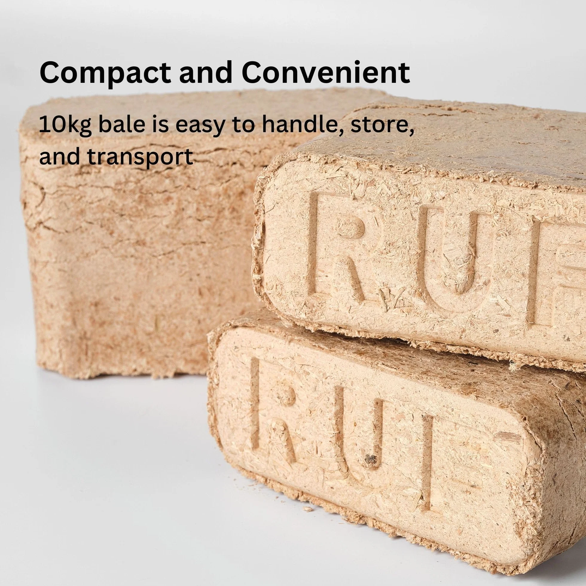 RUF Bricchetti 10 kg, combustibile legno compresso