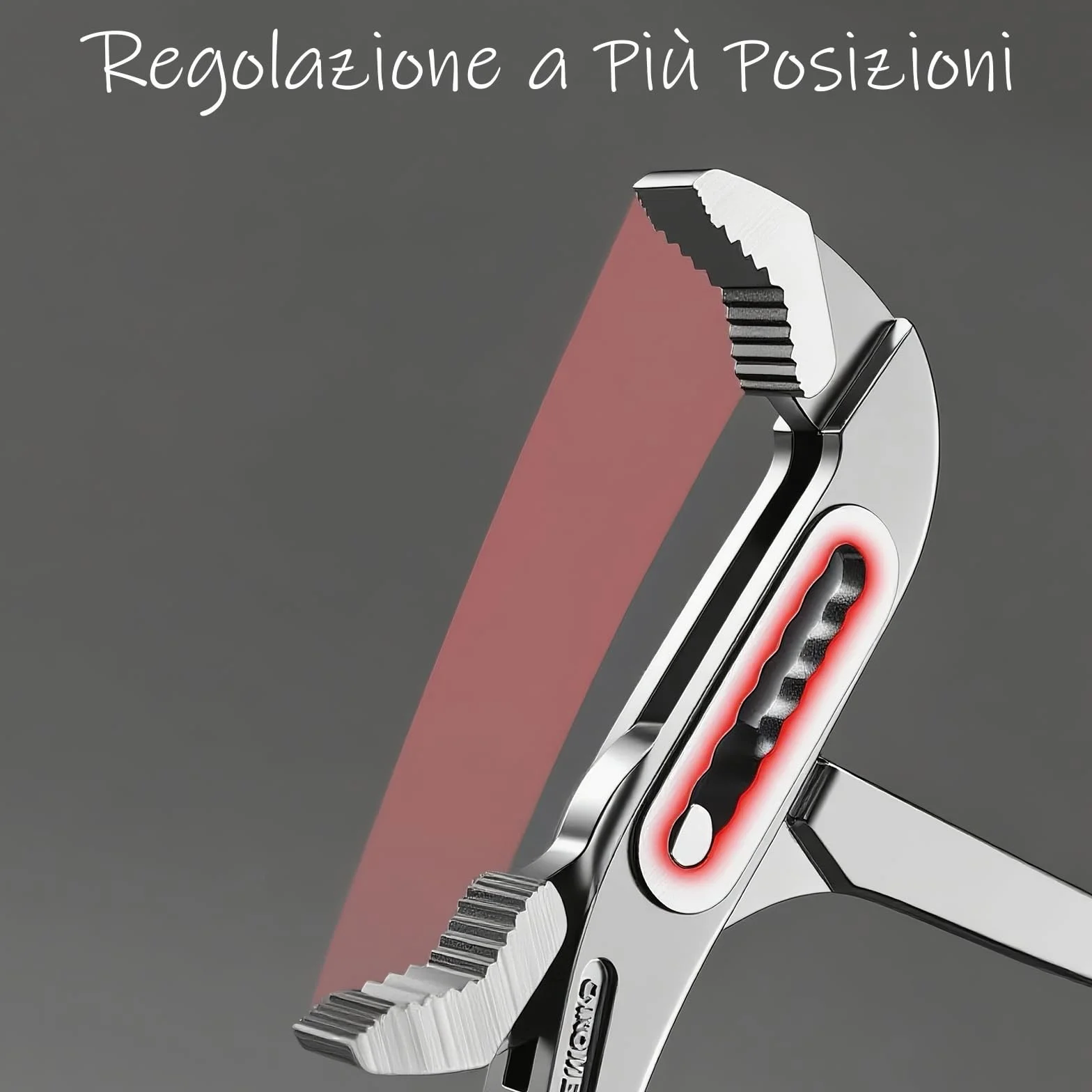 Pinza Pappagallo 23.5cm 7-Posizioni Regolazione Antiscivolo Alta Coppia Antiruggine