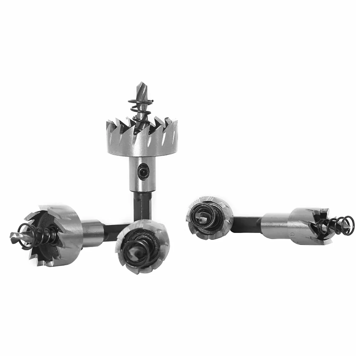 TOPWAY HSS Set Seghe a Tazza 5 pezzi 16-30mm Fresa Acciaio Alta Velocità Punte Trapano Taglio Circolare
