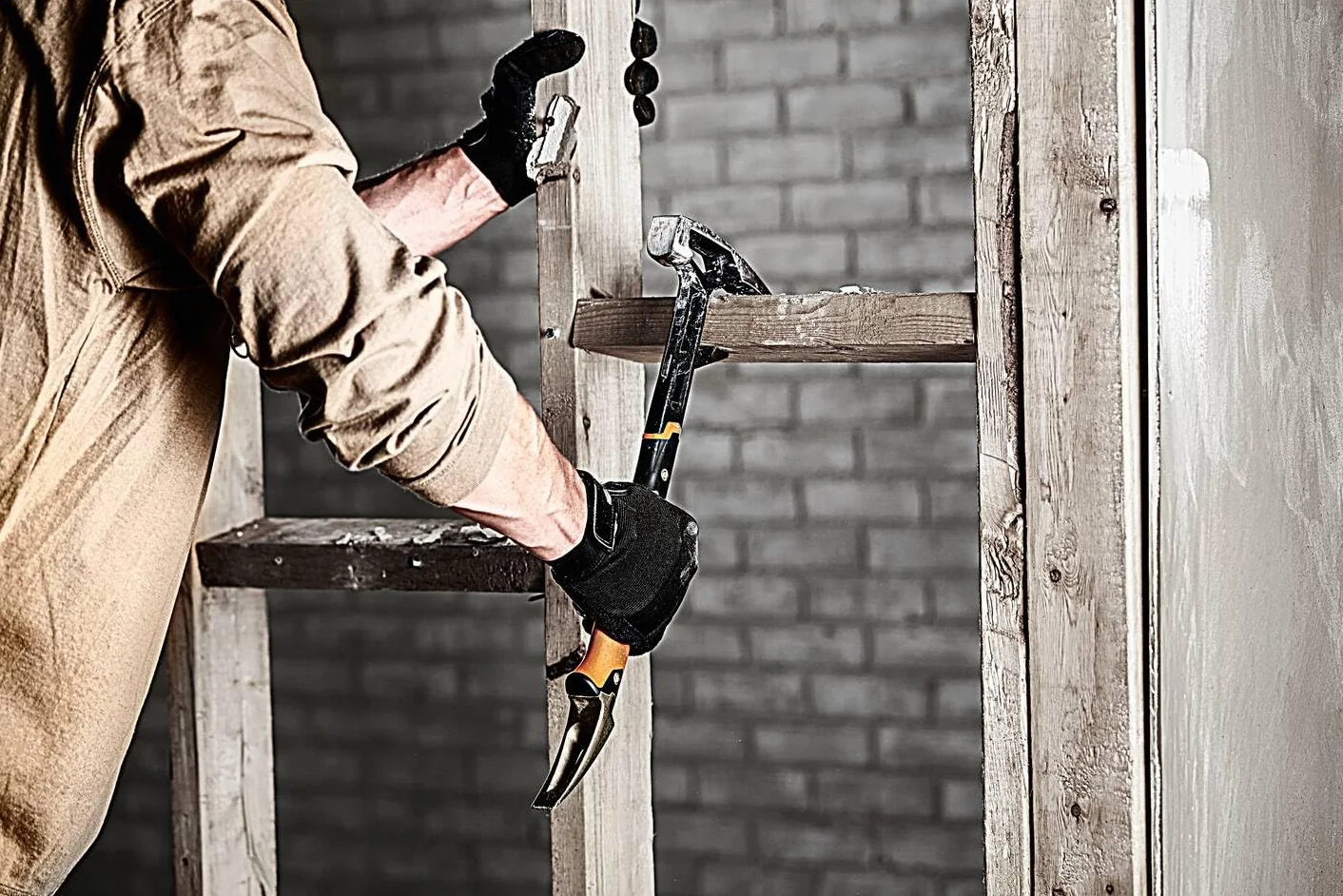 Fiskars IsoCore M Attrezzo di demolizione 46,2 cm 1,38 kg Nero/Arancione