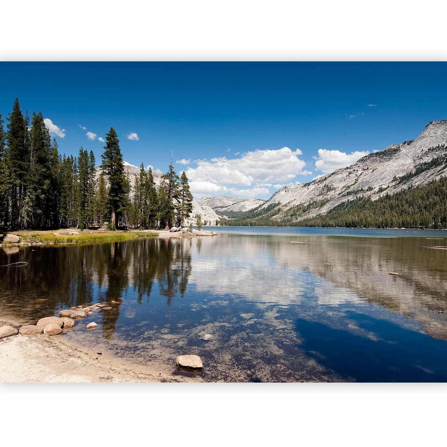 murando - Carta da Parati Moderna per Soggiorno, Paesaggio, 300x210 cm | Fotomurali in TNT, Decorazione da Muro XXL, Carte da Parati Moderne, Lago, Produzione Europea