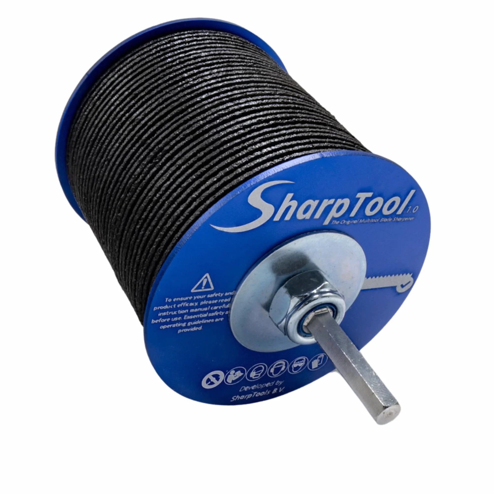 SharpTool 1.0 XL Lama Affilatrice per Multitool - Accessorio per Utensili Oscillanti Multifunzione per Affilare Lame da Taglio a Immersione - Affilatore per Lame da Trapano - 68 mm