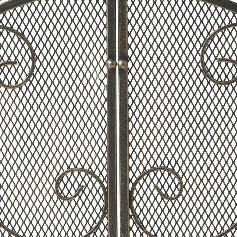 Schermi per Caminetti di Guardia Pannello Camino Schermo piano con porta Casa Camino Schermo Schermo Partition Vernice in ferro battuto Fire Position Porta Decorazione Accessori per Caminetti in Rete