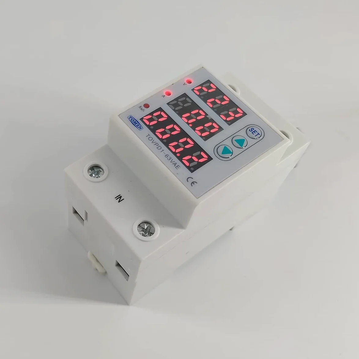 Interruttore Magnetotermico Differenziale 6. 3a 230V 3in1. Display guida DIN regolabile e sotto la tensione del relè dispositivo di protezione protettivo con da corrente