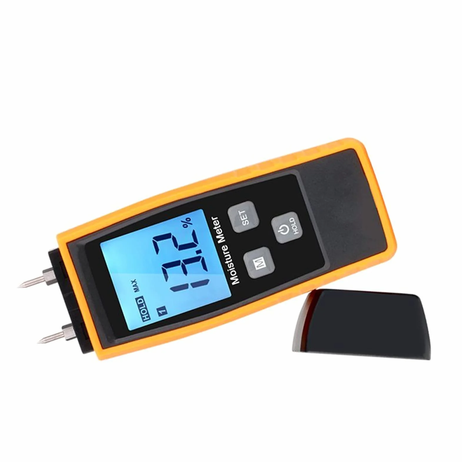 Igrometro Digitale Misuratore di umidità del legno digitale LCD 0-80% Rilevatore mortaio cemento portatile