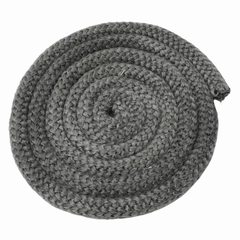Corda resistente al calore, Guarnizione for stufa a legna Corda in fibra di vetro nera 18-20 mm diametro 2 metri