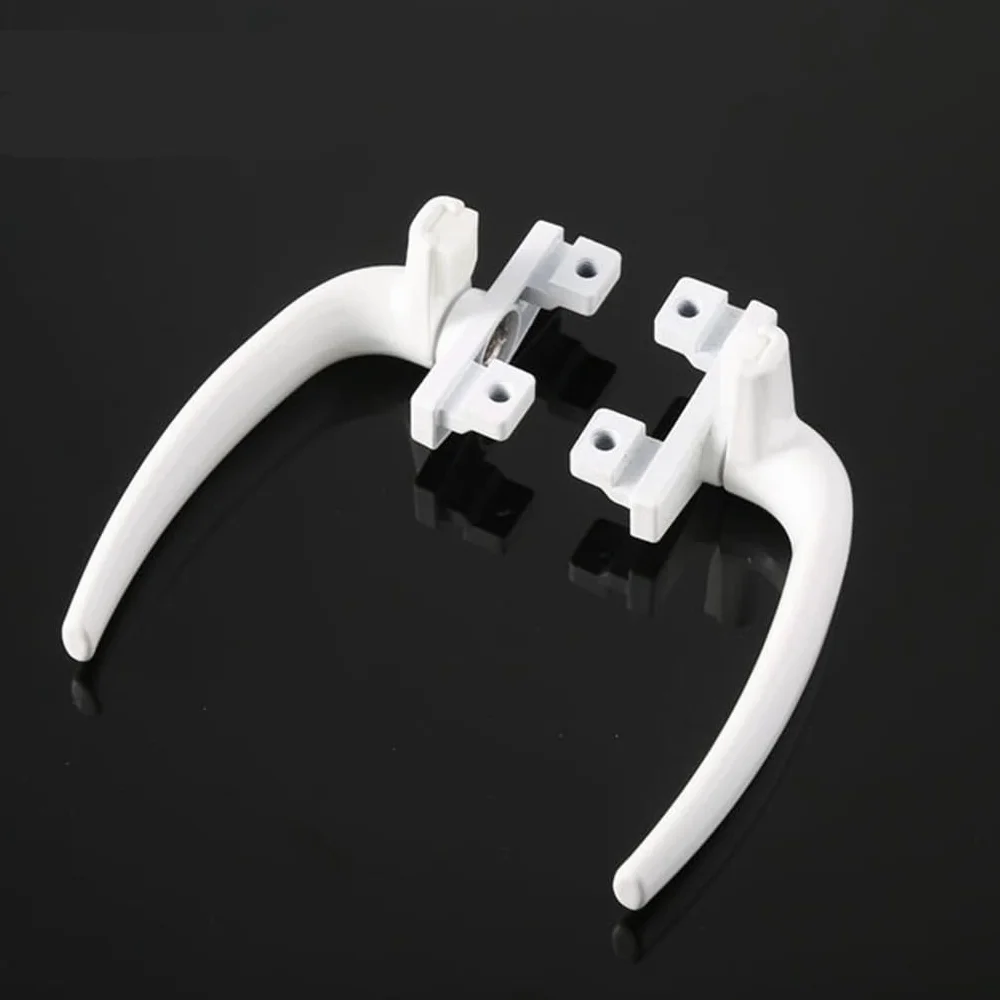 MRKU Maniglie per finestre Ferramenta Domestica Leva Chiusura a Battente Installazione Semplice Tappo Decorativo