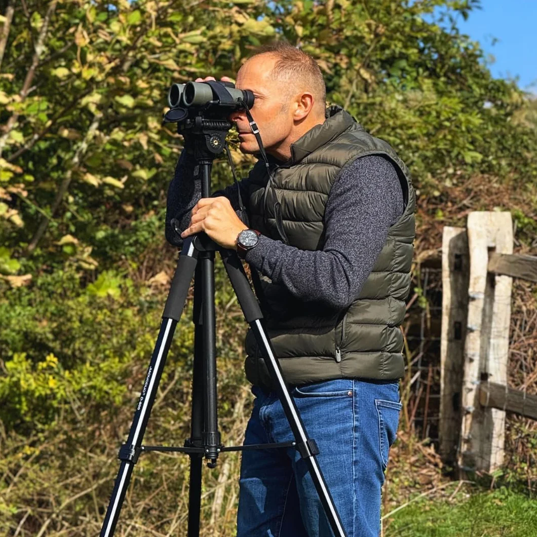 PURSUAL Adattatore universale per binocolo, 1/4-20, compatibile con tutti i treppiedi