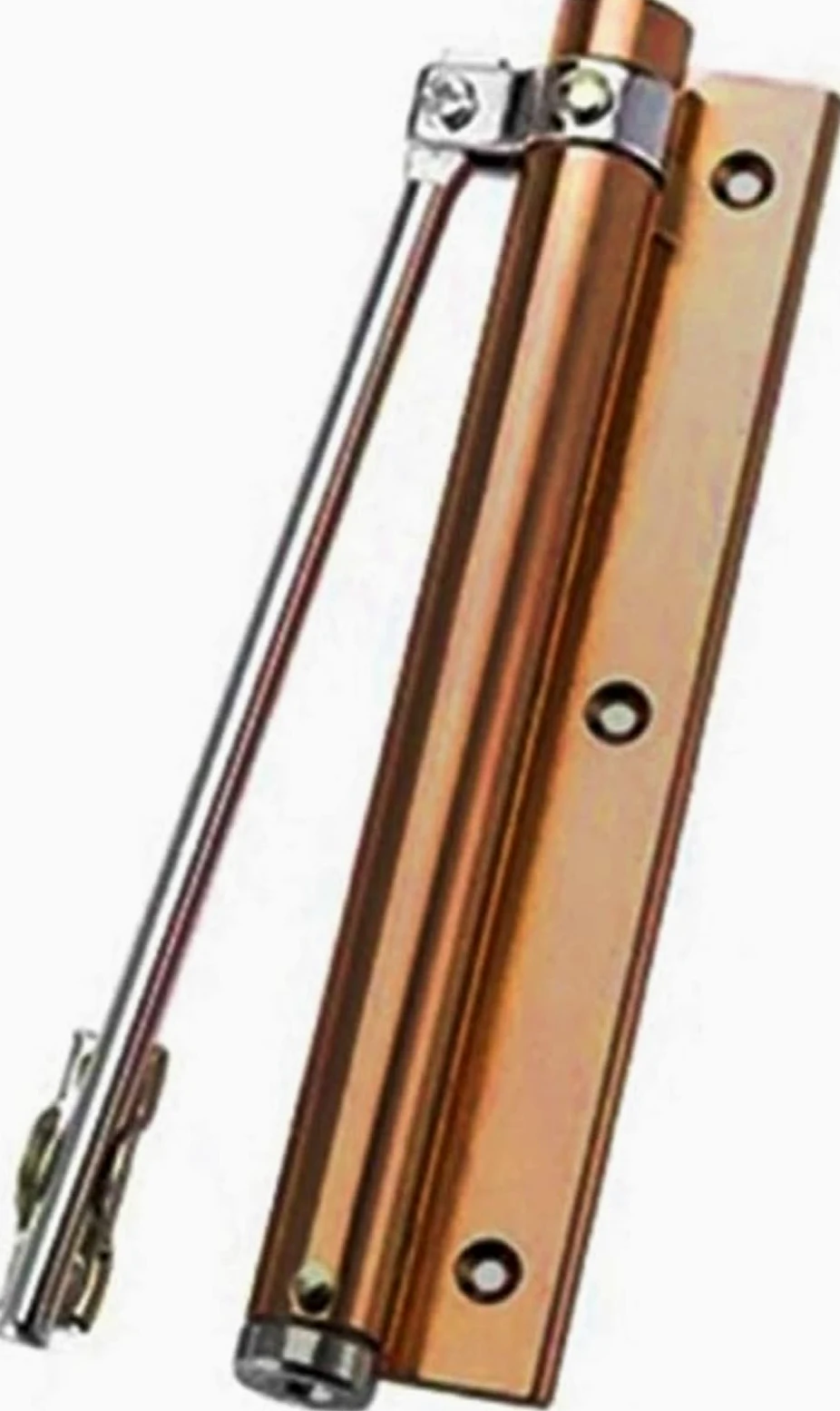chiudiporta automatico. Chiudiporta automatici Cerniera con chiusura automatica Parti corrispondenti Porta nascosta Fermaporta Chiudiporta a molla regolabile Svart(Bruin)