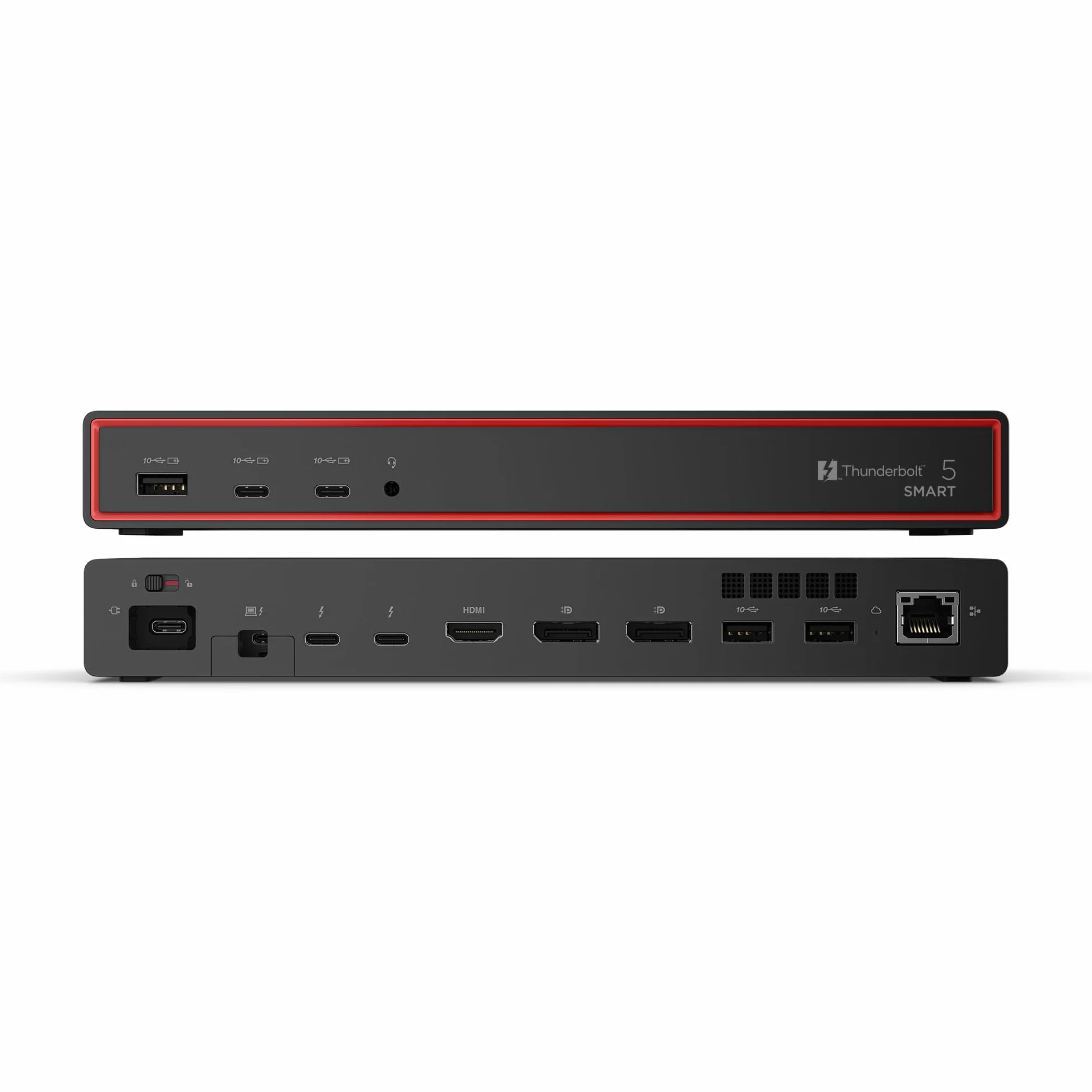 Lenovo ThinkPad Thunderbolt 5 Smart Dock 7500 EU, docking station con 2xDP 2.1 HDMI 2.1 2.5GbE, porte USB-A/USB-C, PD 3.1 fino a 180W