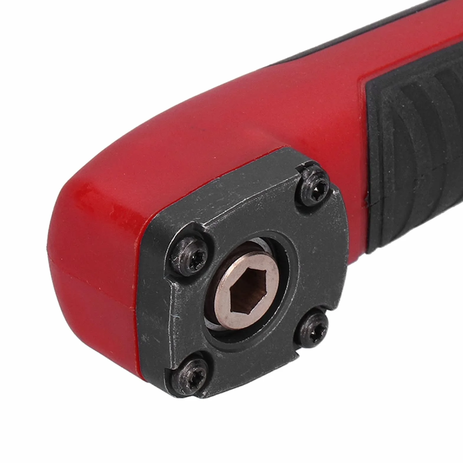 Adattatore ad Angolo Retto, Adattatore ad Angolo Retto Shockwave Adattatore Multifunzionale Rosso per Trapano Avvitatore a Percussione da 90 Gradi