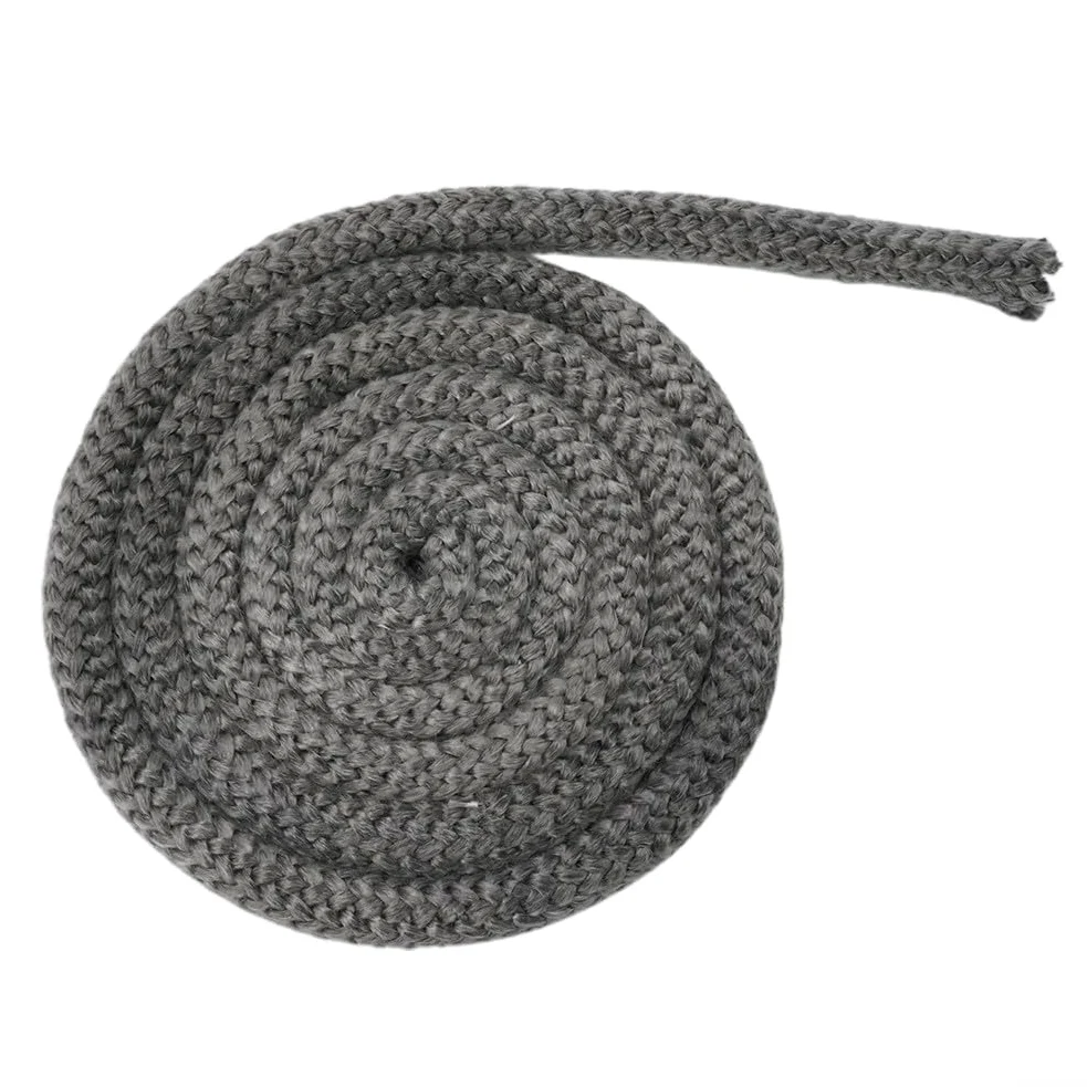 Corda resistente al calore, Guarnizione for stufa a legna Corda in fibra di vetro nera 18-20 mm diametro 2 metri