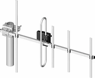 Antenna direttiva YAGI UHF CDMA 433MHz lunghe distanze 6-8dBi cavo 5 mt