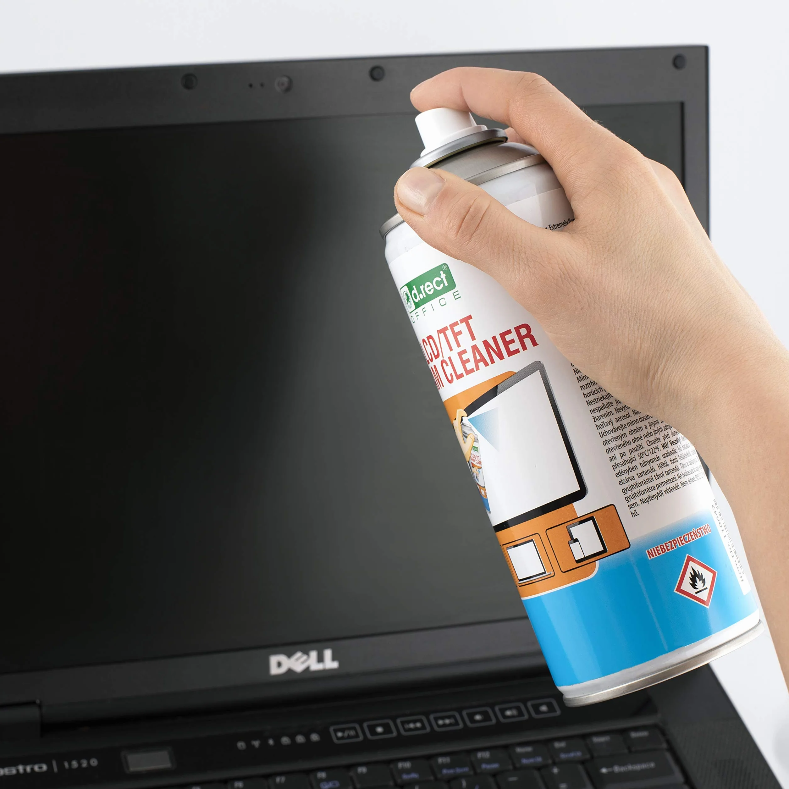 D.RECT Foam Schiuma Detergente | 400 ml | per: Schermo PC, Tablet, Smartphone, TV, LCD, LED, OLED