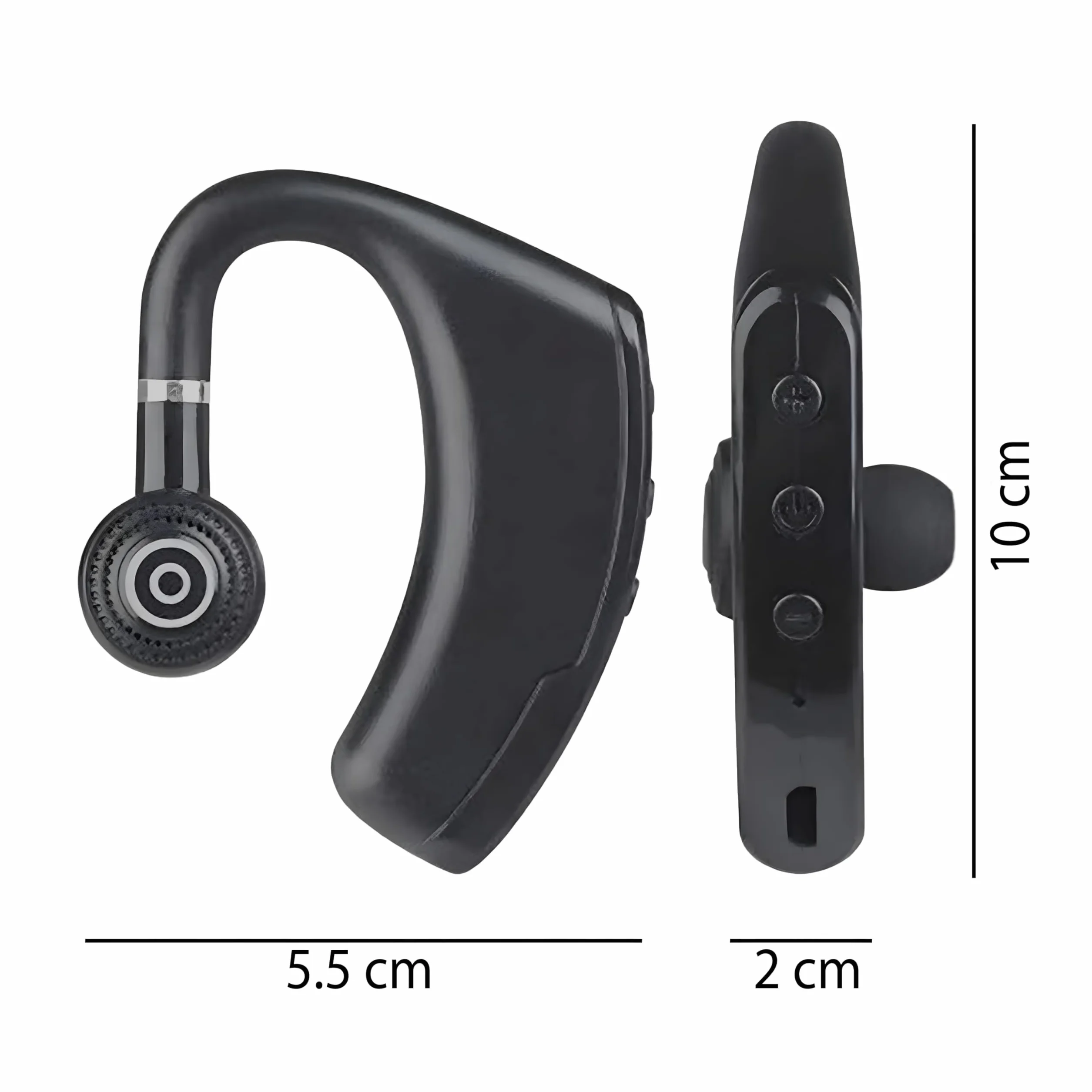 Retoo Auricolare Bluetooth con microfono, auricolare wireless Bluetooth 4.1 vivavoce in orecchio compatibile con OS, Android, ultra leggero in-ear auricolare wireless