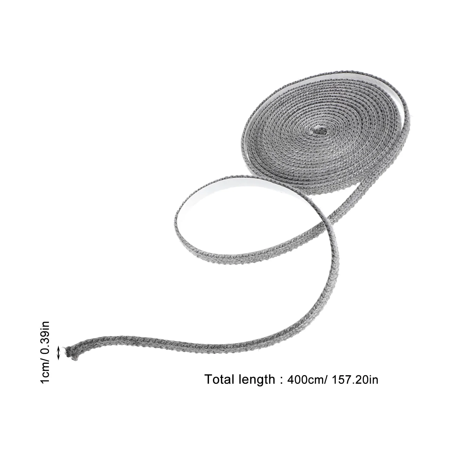 Kisangel 4rotoli Guarnizione Autoadesiva Per Resistente Temperature Per Sostituzione Caminetti e Sigillatura