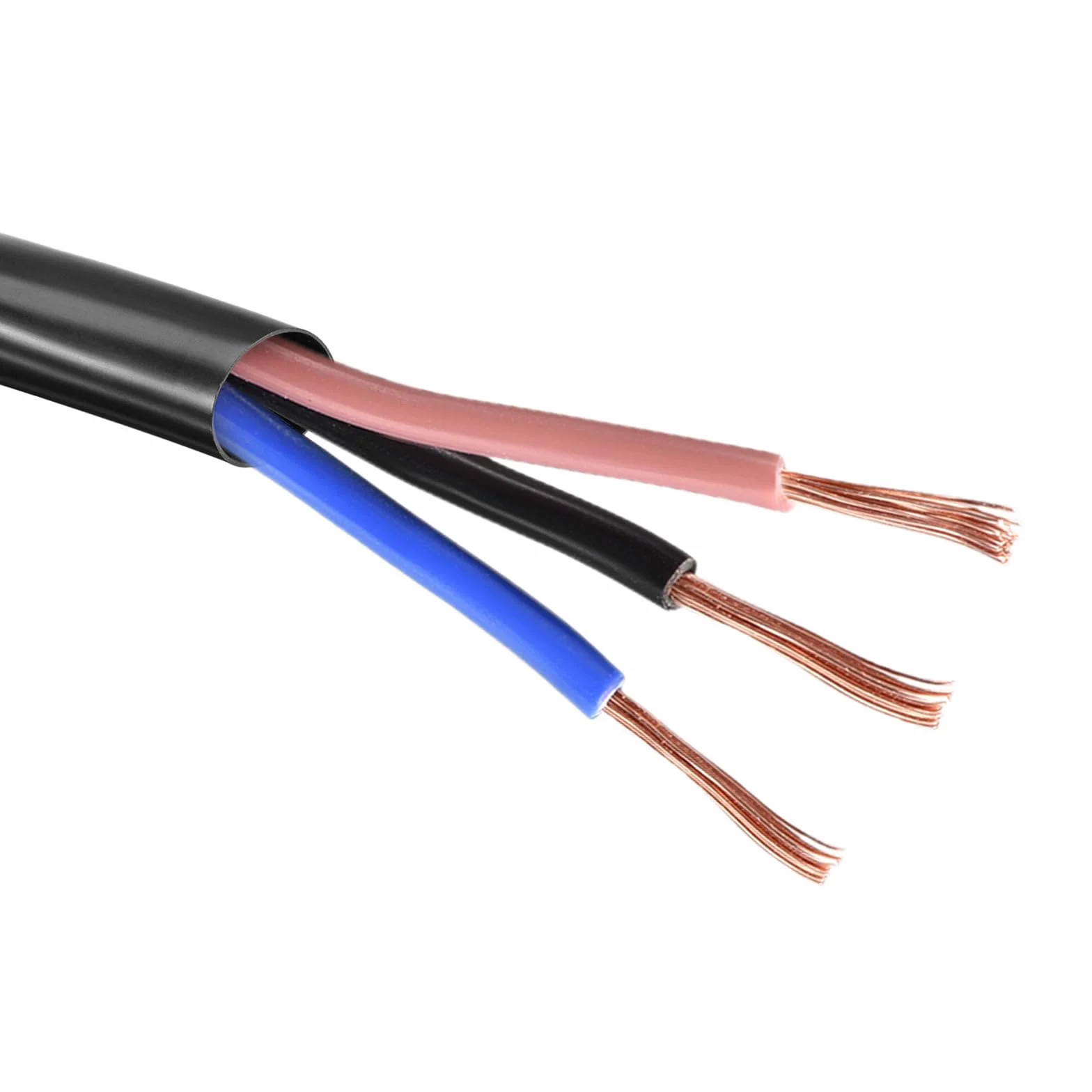 Tubi in PVC Nero 14mm ID 10ft Guaine per Cavi Elettrici Flessibile Protettiva