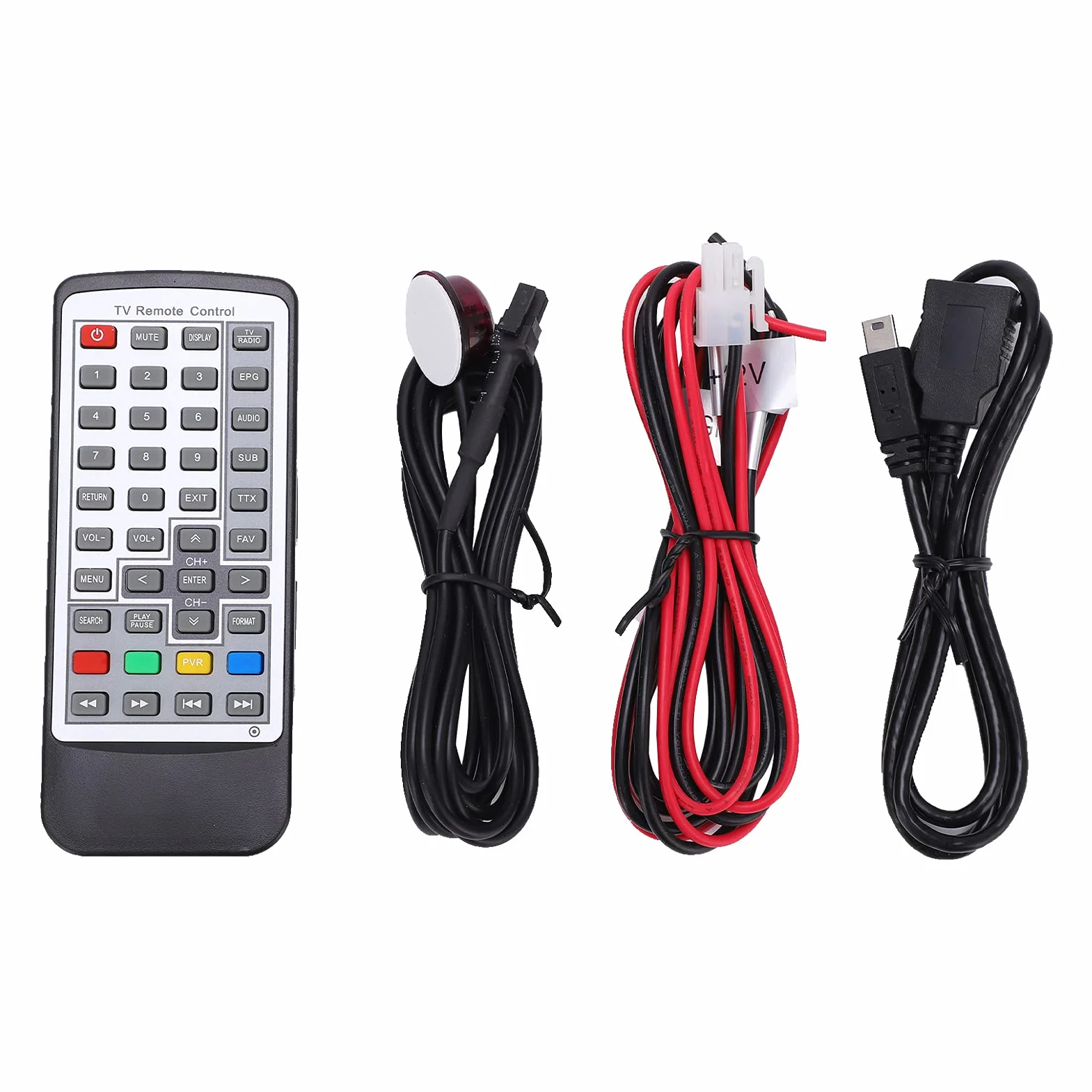 Sintonizzatore TV Digitale per Auto, MPEG‑4 H.264 1920 X 1080P Ricevitore TV DVD Mobile per Auto Ricevitore TV Digitale Ad Alta Definizione Ricevitore TV Box Mobile