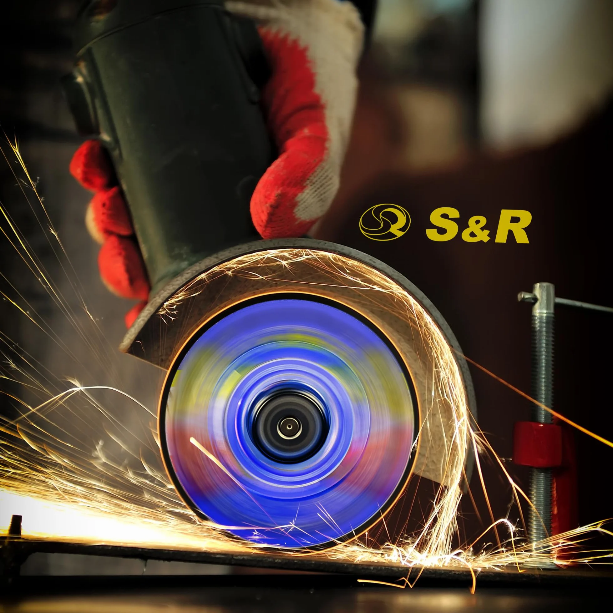 S&R Dado Flangia Smerigliatrice Serraggio Rapido M14 Accessori per Smerigliatrici