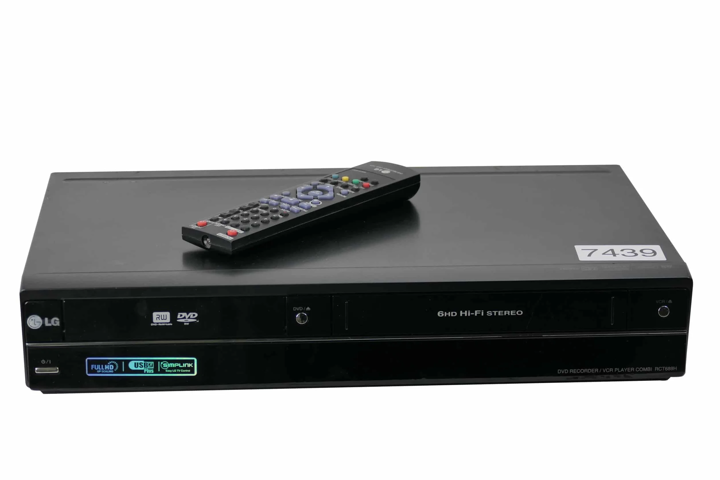 Combinato lettore registratore DVD/VHS RCT689H