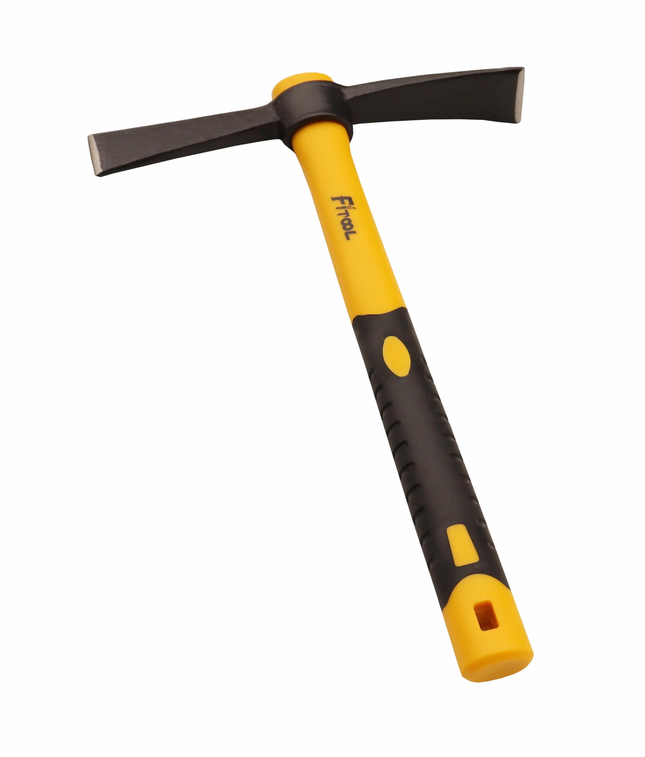 15 pollici, goccia intatta forgiata di un pezzo, manico rivestito di plastica in fibra di vetro, Mattock Cutter 1.4LB