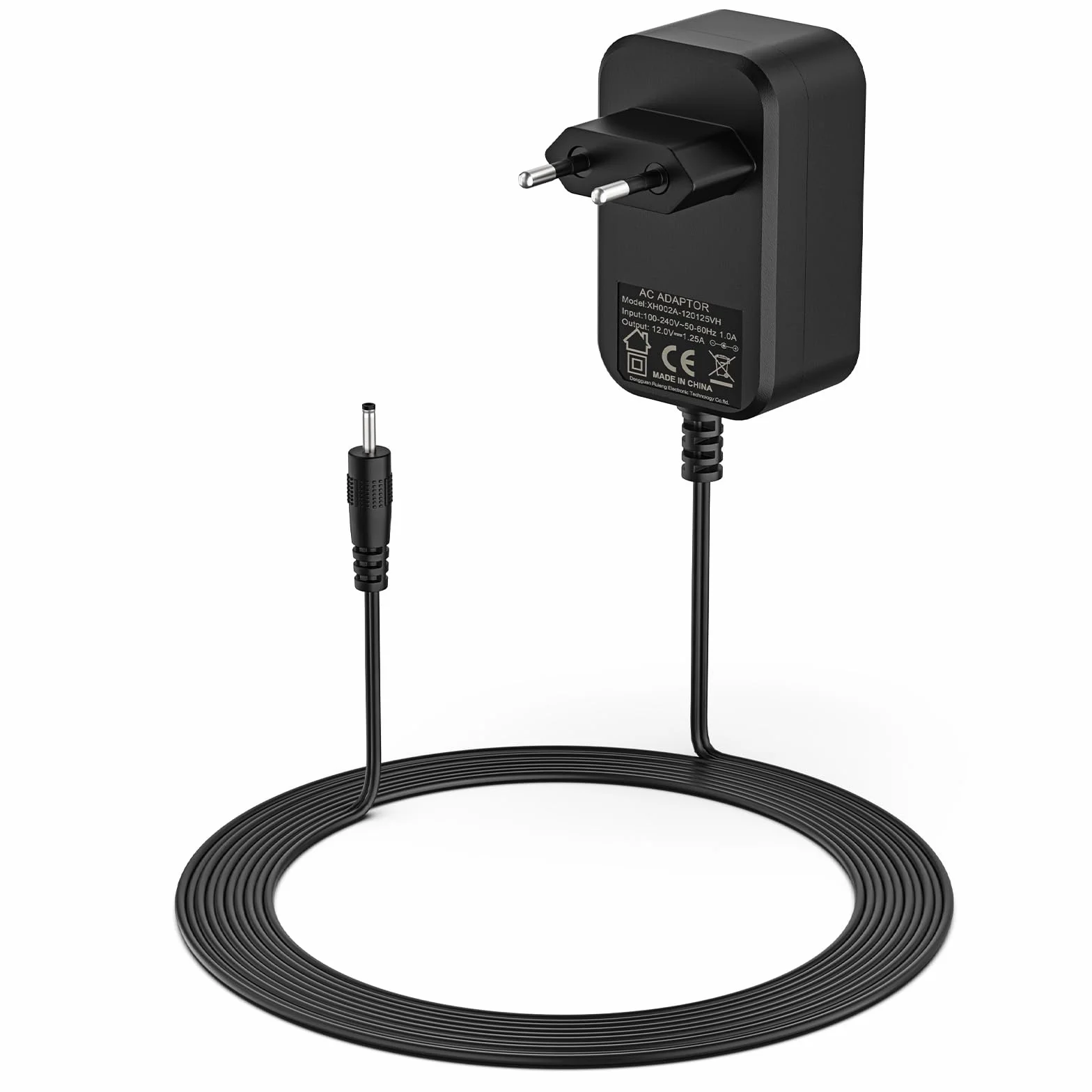 Alimentatore 15W Cavo di alimentazione Compatibile con Alexa Echo Dot 3a 4a 5a Gen Echo Show 5 1a 2a Gen Echo Spot Echo Pop Fire TV Cube Caricatore Caricabatterie Adattatore Charger 1.8m