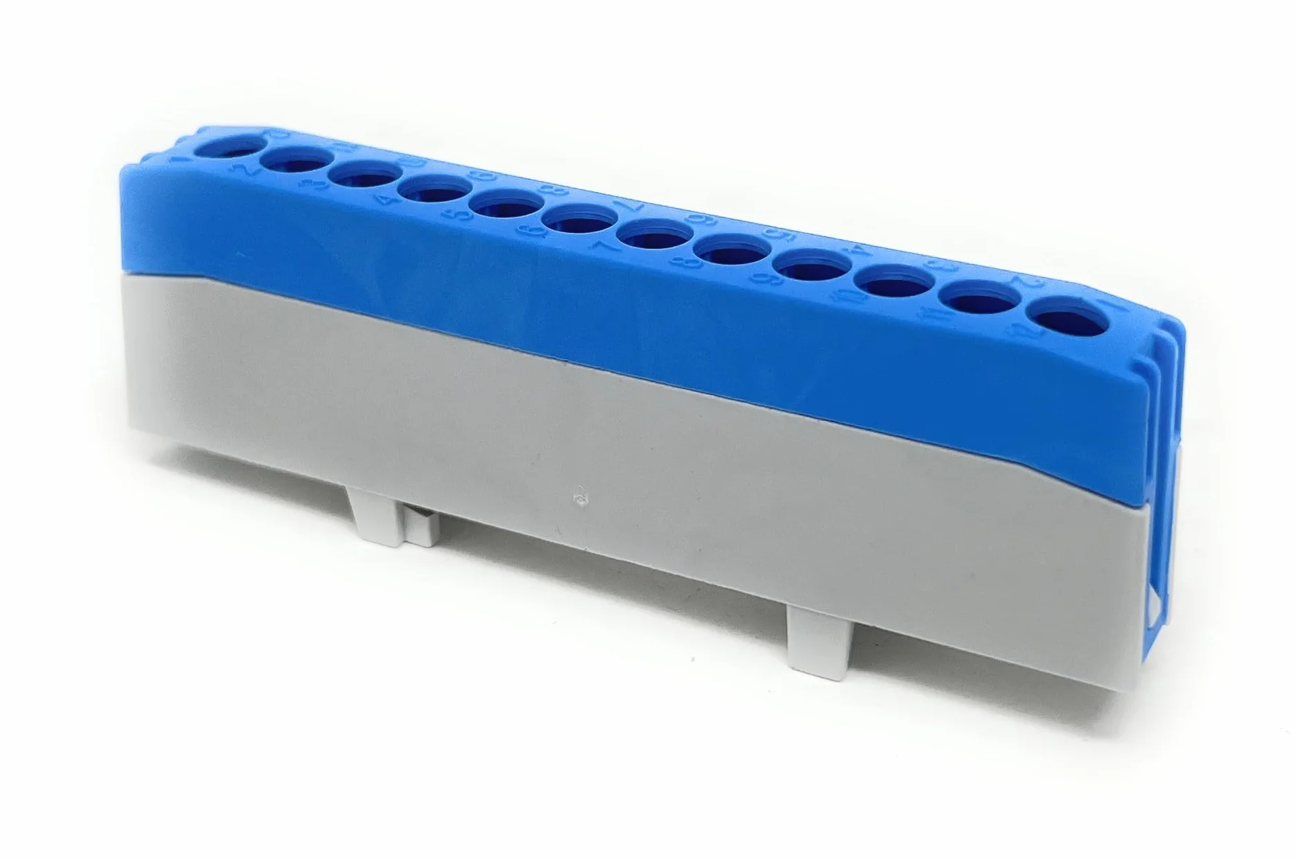 Pollmann Morsetto N12-F2 a prova di dita Blu