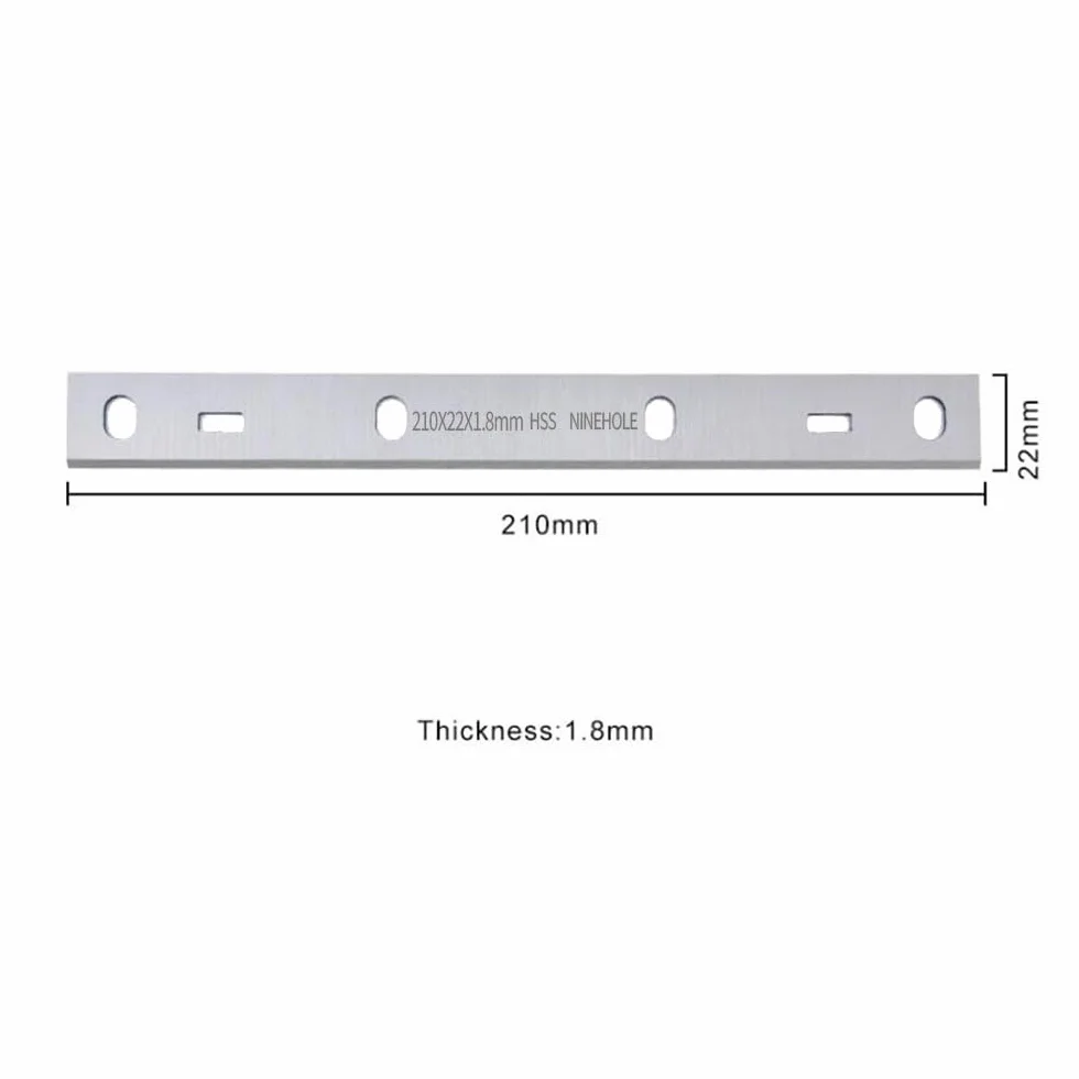HSS Lame Pialla 210mm 210x22x1.8mm 2 Pezzi