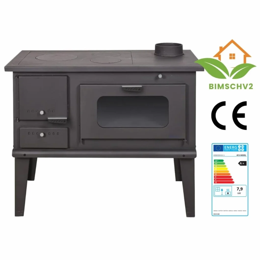 Stufa a Legna con Forno BALKAN ENERGY Modello 4014 7.9kW