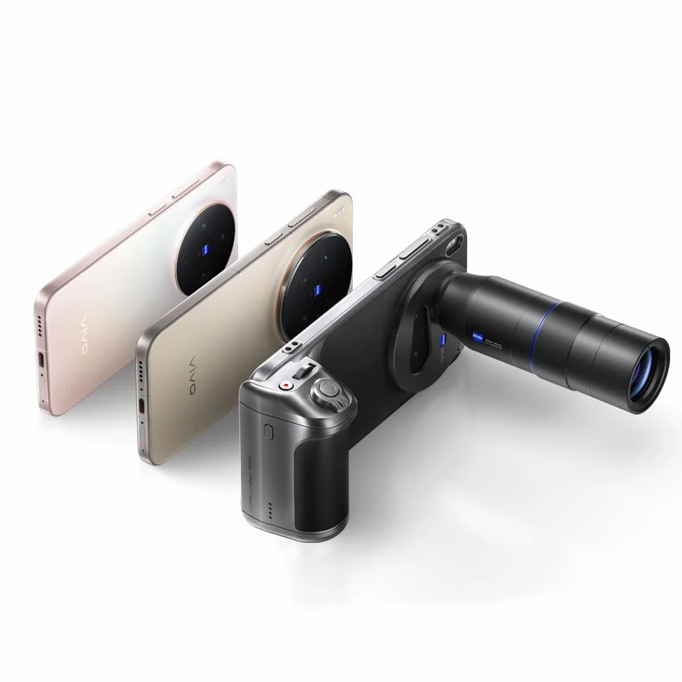 vivo ZEISS 2.35x Telephoto Extender – Cattura soggetti lontani con chiarezza straordinaria, design Kepler, lenti ultra nitide e prestazioni professionali fino a 5400 mm