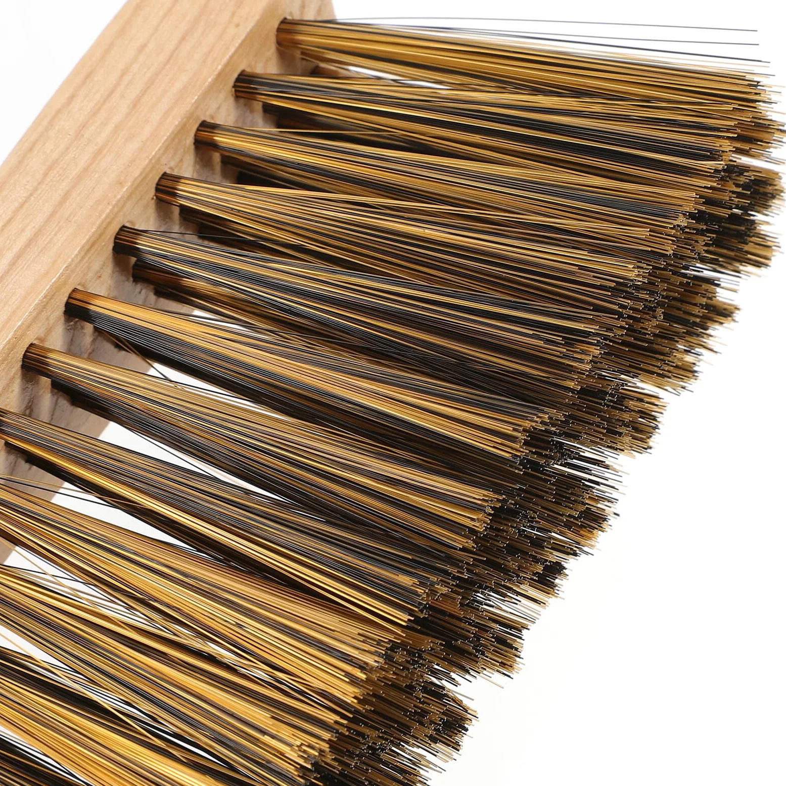 Mobestech Set Pala per Pulizia Stufa e Caminetto in Ferro Spazzola in Legno, Multiuso per Cenere Carbone e Detriti, Accessorio per Manutenzione Riscaldamento Casa