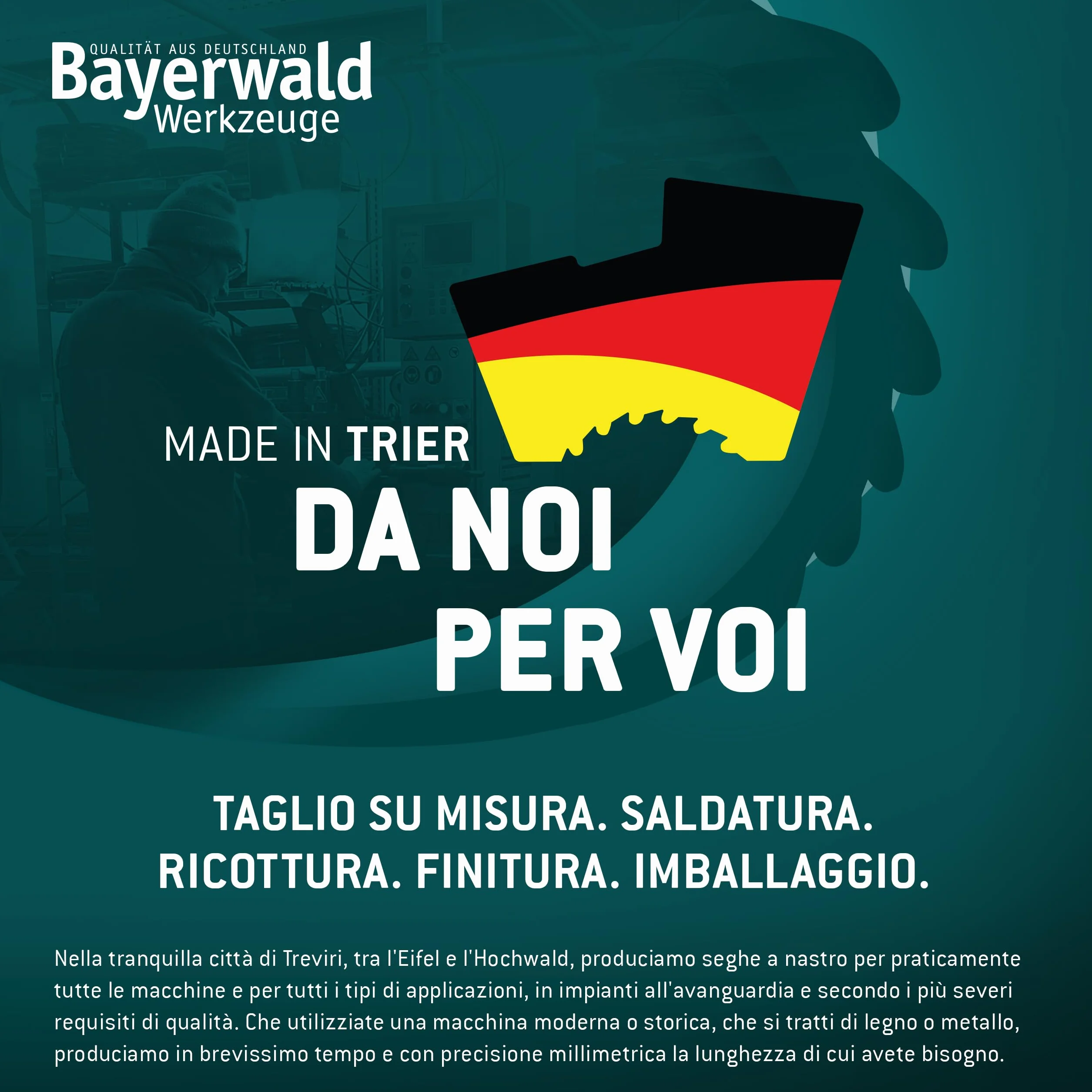 Bayerwald Uddeholm - Lama per sega a nastro temprata, 2630 x 15 x 0,5 x 6, per tutti i tipi di legno/sega a nastro adatto per campi e molto altro ancora.