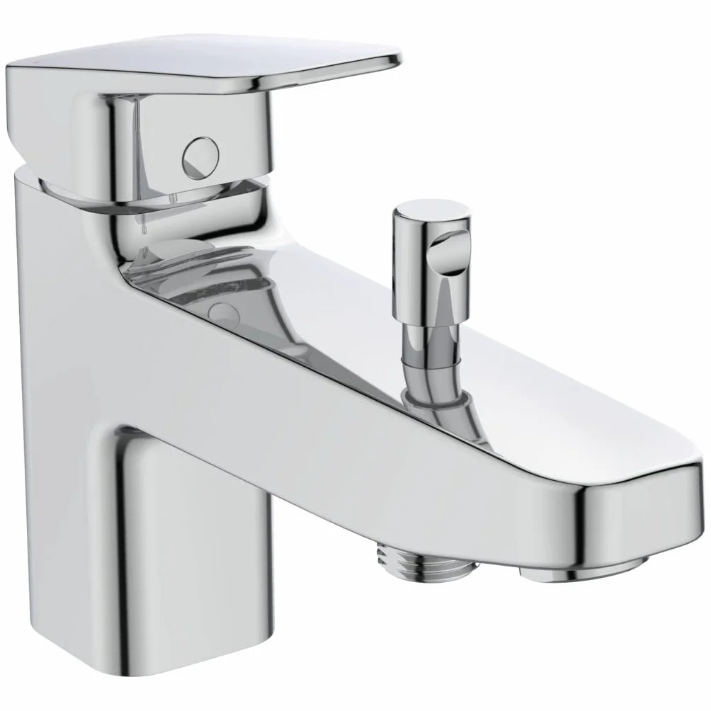 Ideal Standard - Ceraplan, Miscelatore monocomando per vasca da bagno, Due vie, Cromato
