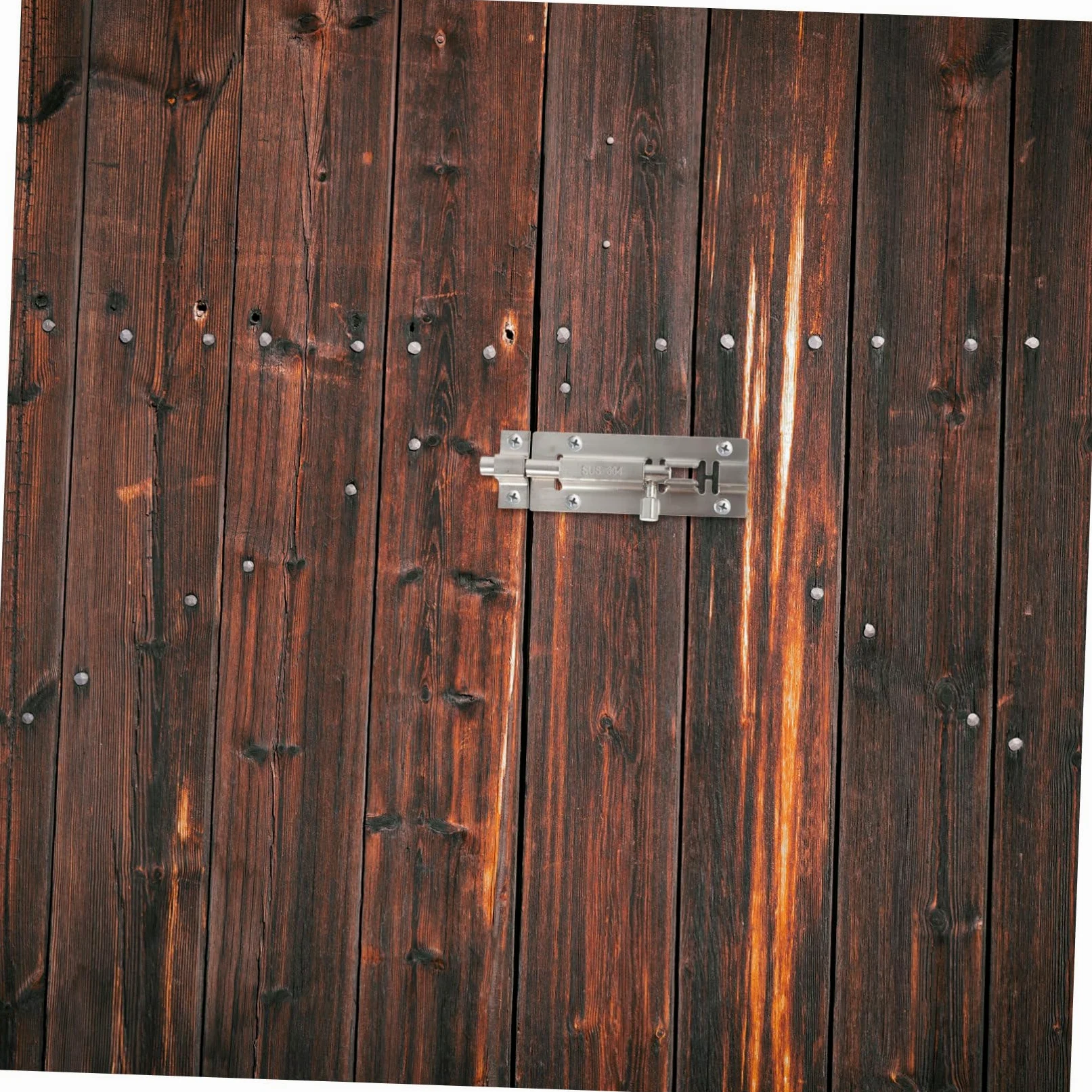 Artibetter 6pezzi Serratura Scorrevole Acciaio Inossidabile Per Sicurezza Di Porte e Armadietti Facile Da Installare e Resistente Alla Chiavistello Per Casa e Hotel