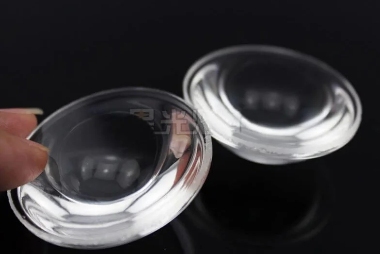 Generico LITAO-XIE, 1 PZ 50mm Dia Vetro Ottico 50mm Lunghezza Focale Ad Alta Potenza LED Plano Lente Convessa Lente di Messa A Fuoco del Proiettore