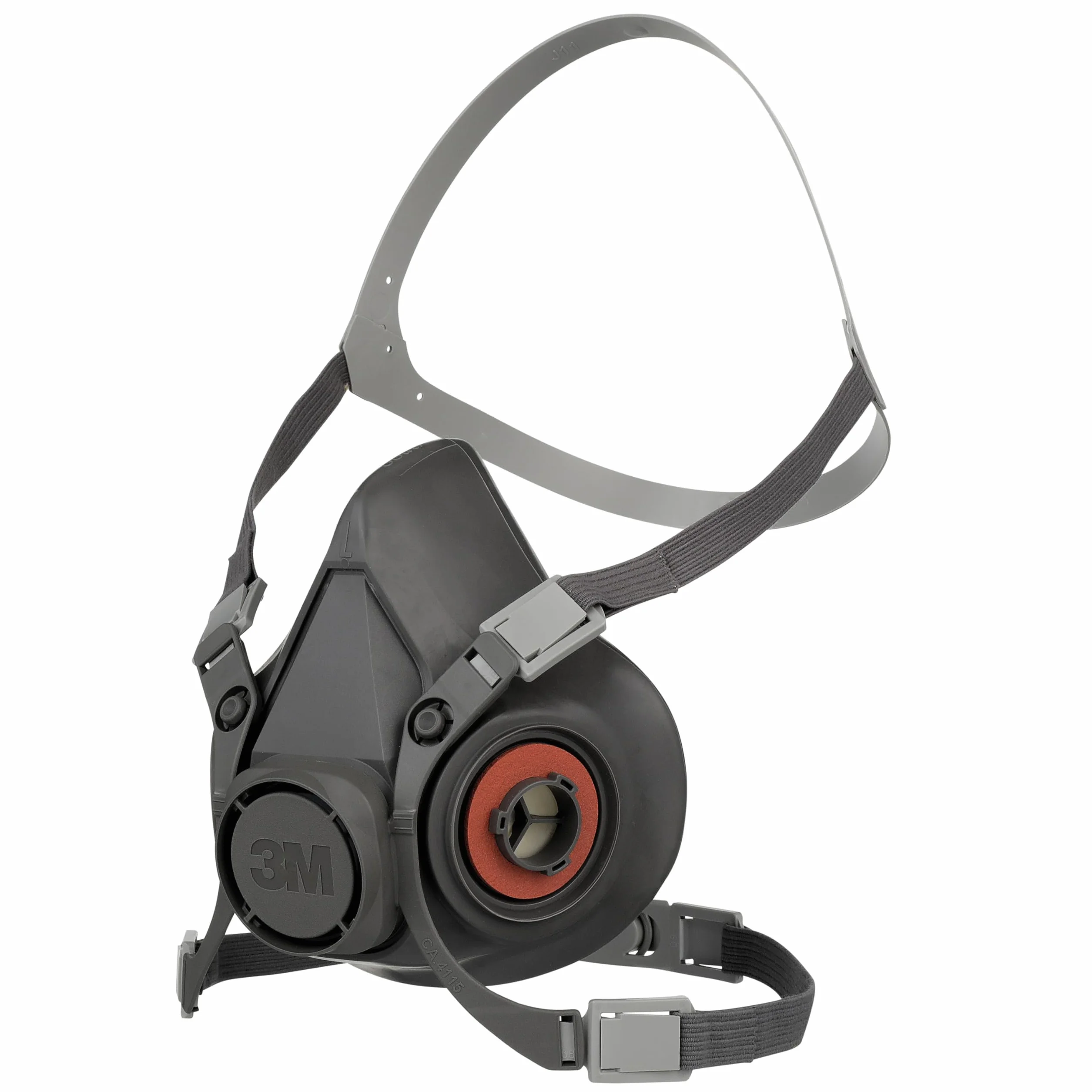 3M 6100L Respiratore a Semimaschera Riutilizzabile, Misura Piccola, Certificato EN