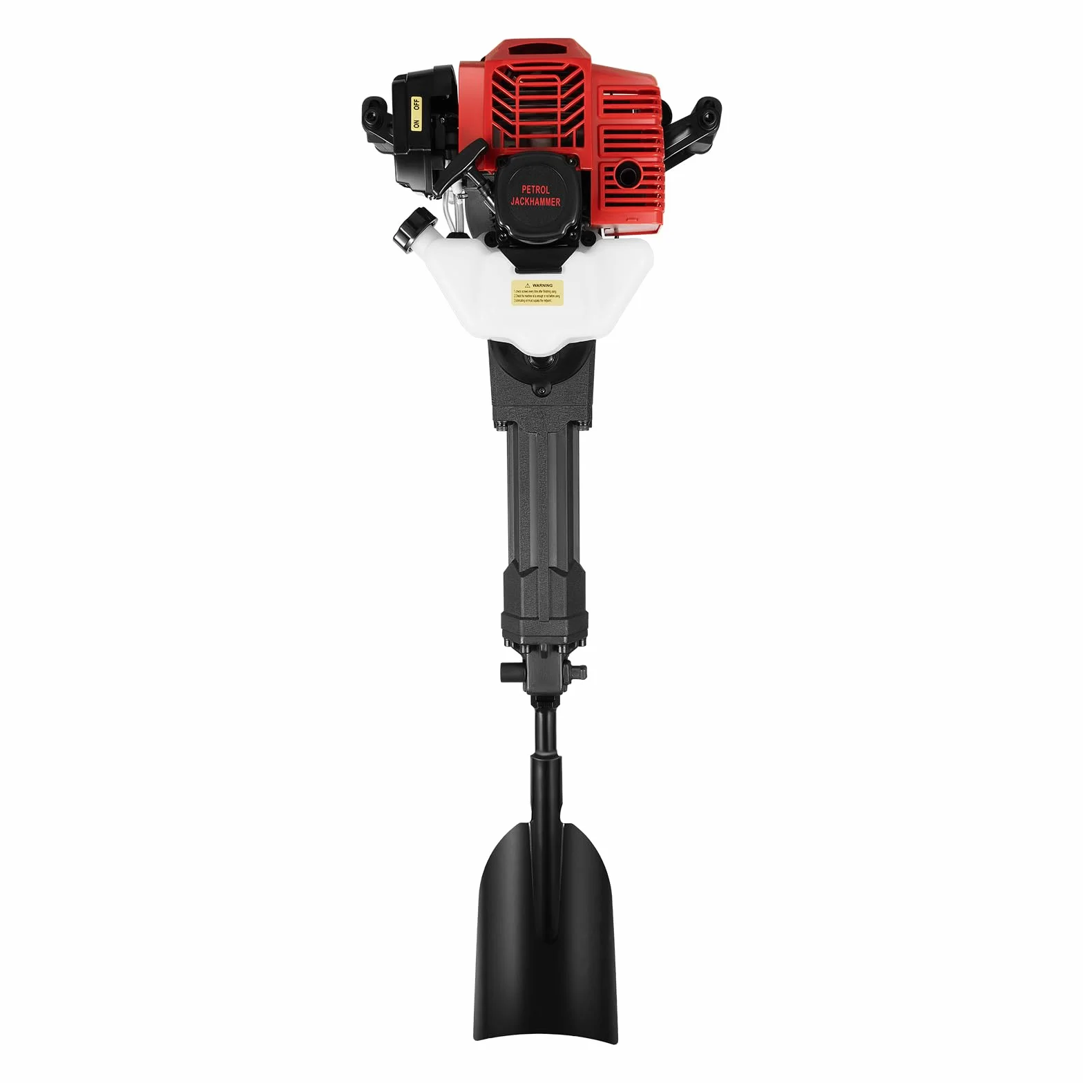 Martello demolitore 52CC 2 tempi benzina 55J 6500 rpm pala vanga da giardino