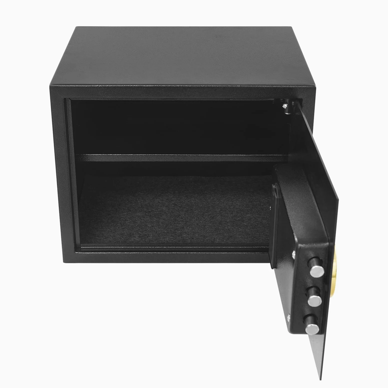 Cassaforte elettronica da 30 l, cassaforte per casa, cassaforte elettronica, cassaforte da parete, cassaforte digitale per mobili con refrattario, impermeabile, chiave di emergenza, per la casa, per